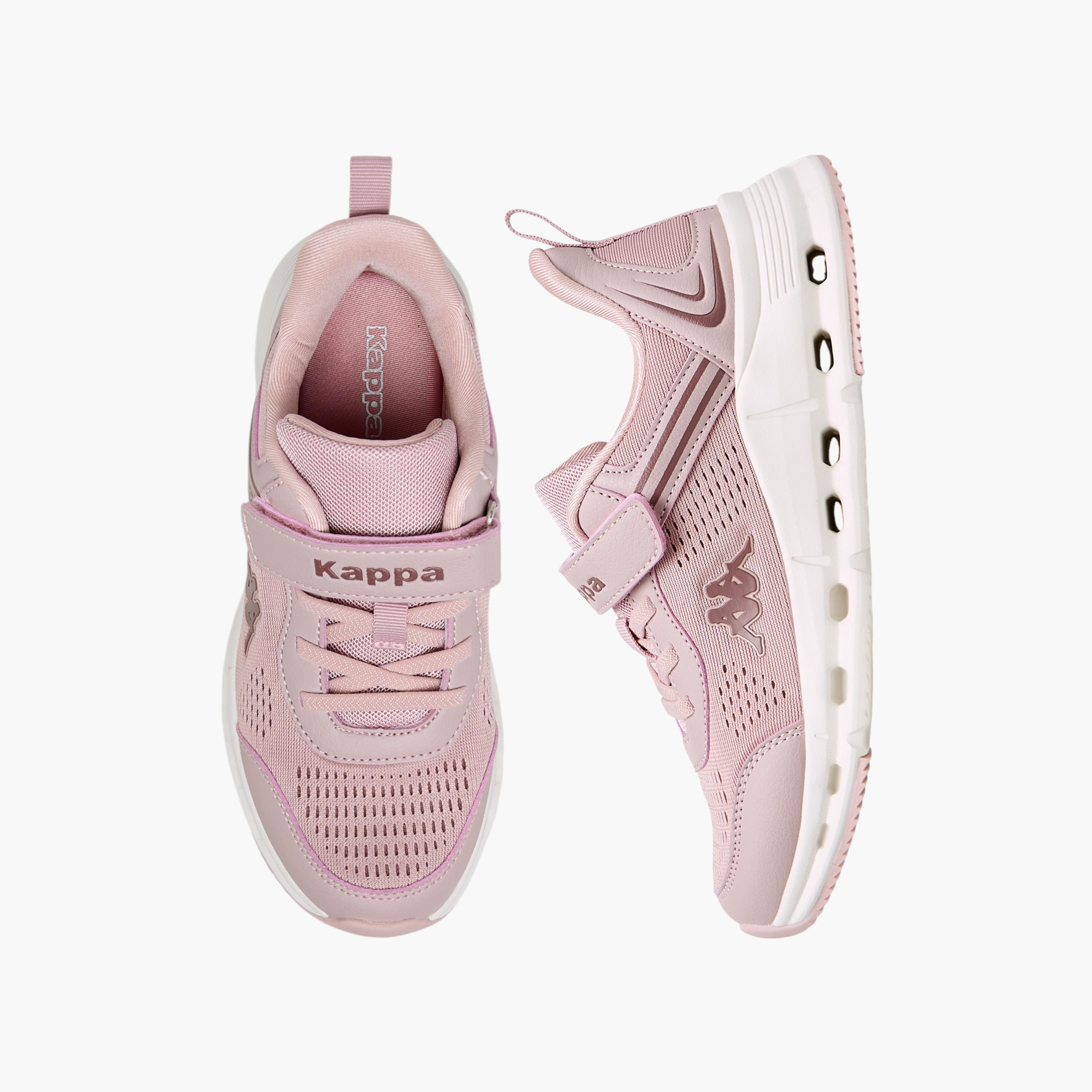 Kappa Loop Buy Kappa Girls' Hook and Loop Panelled Sports Shoes Online | Babyshop UAE