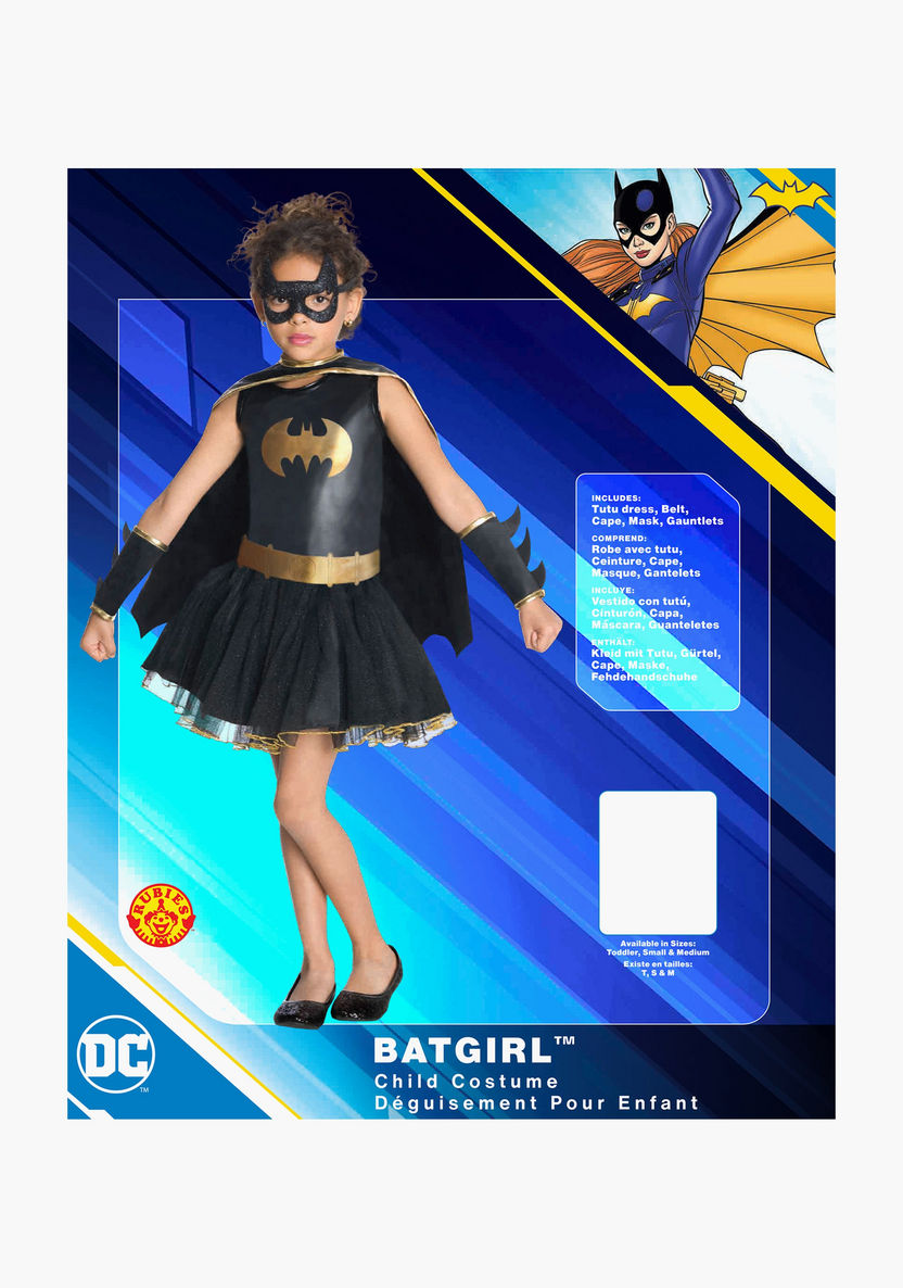 Rubie's Girl's DC Batgirl Tutu Dress Costume With Cape & Mask – Officially Licensed (Large)