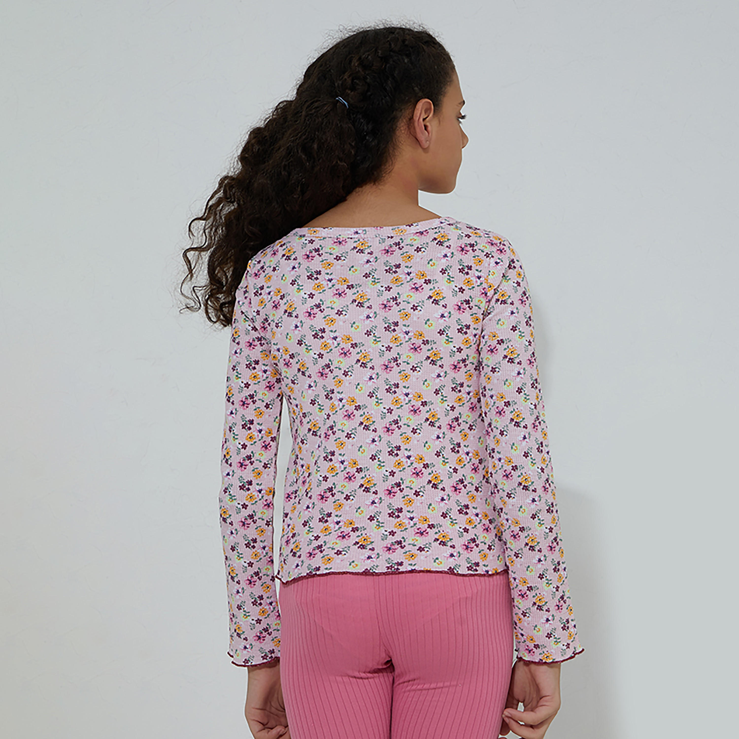 تيشيرت بأكمام طويلة من أيروبوستال-girls-clothing-tshirts-image-2