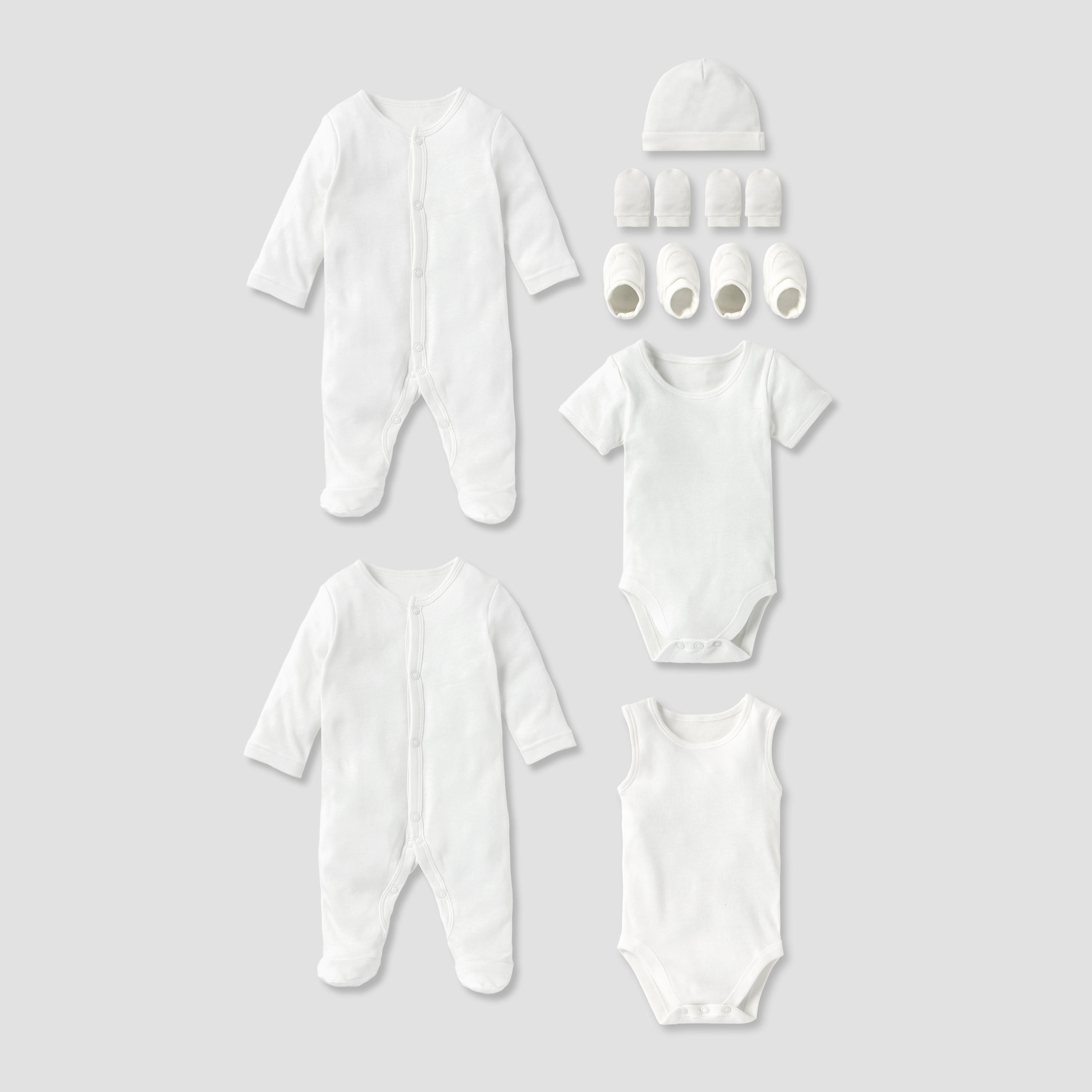 Juniors Solid 8-piece Apparel  Set