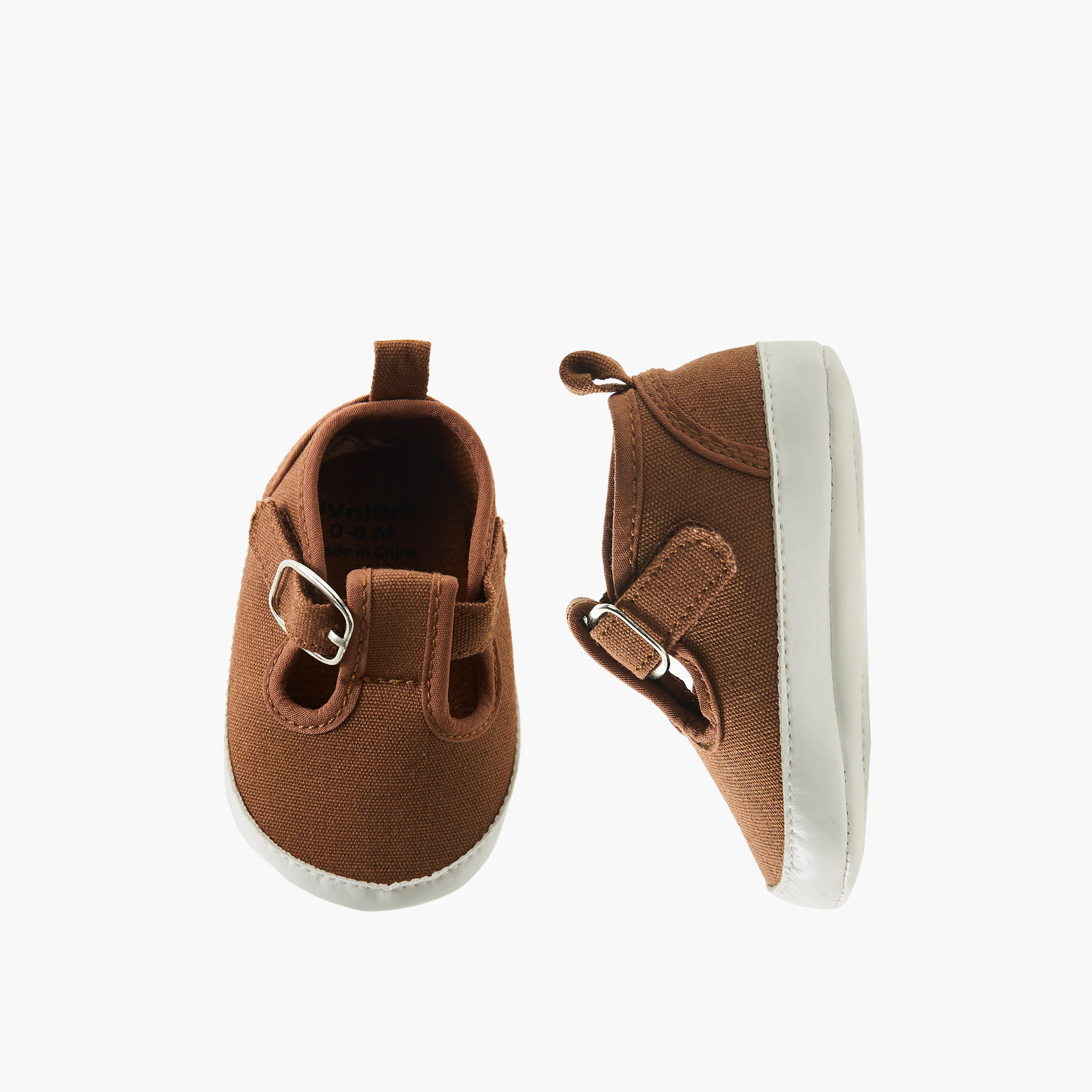 بوت بشريط لاصق من جونيورز-baby-boys-shoes-booties-image-1
