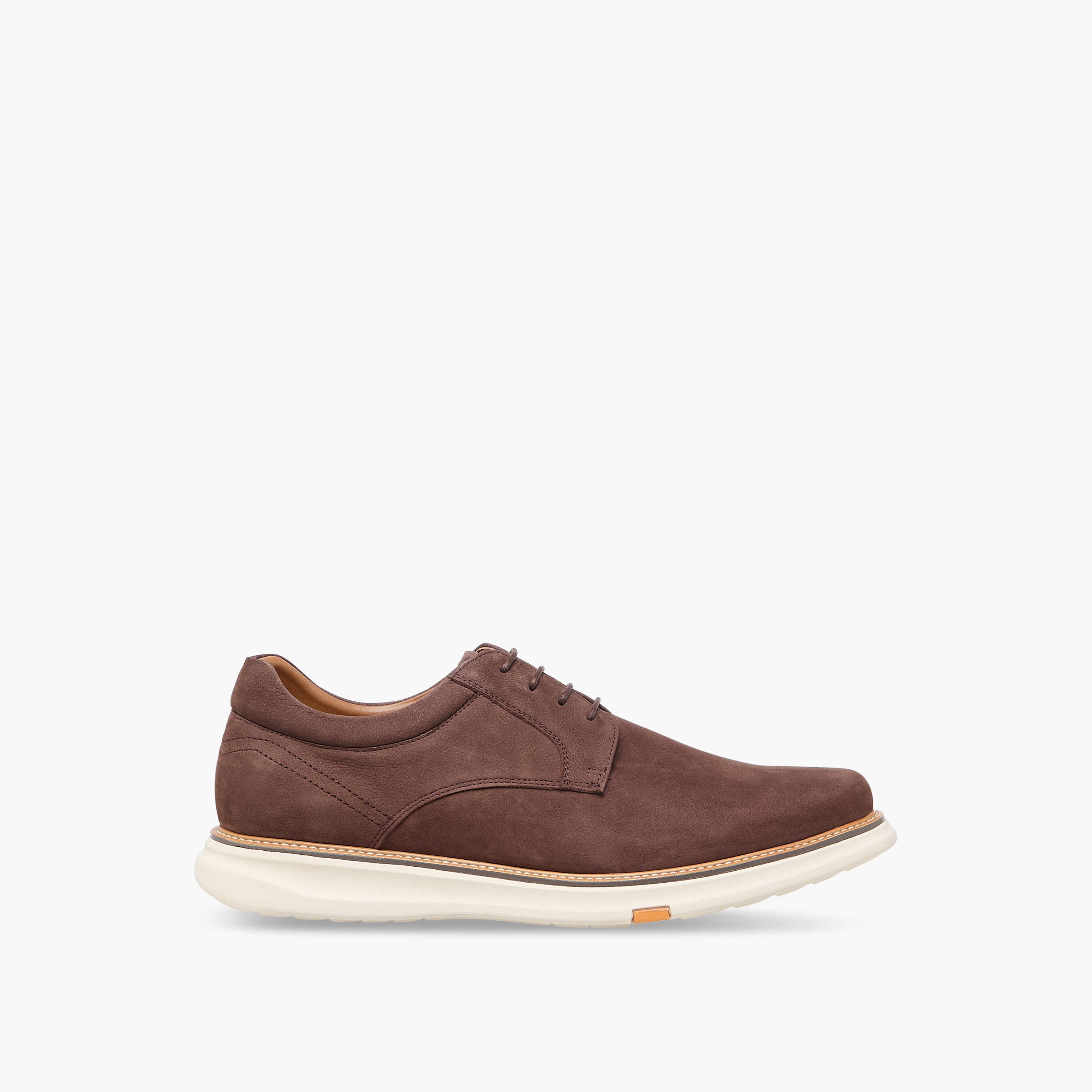 حذاء سنيكرز جلد سادة برباط من لو كونفورت -men-shoes-sneakers-image-3