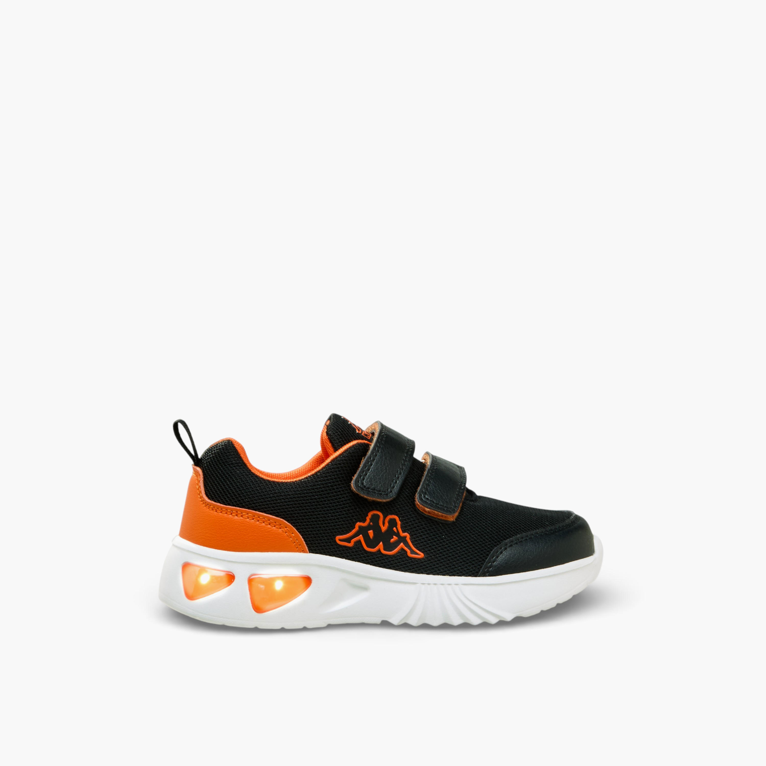 Kappa Loop Buy Kappa Boys Light-Up Hook & Loop Sneakers Online | Babyshop UAE