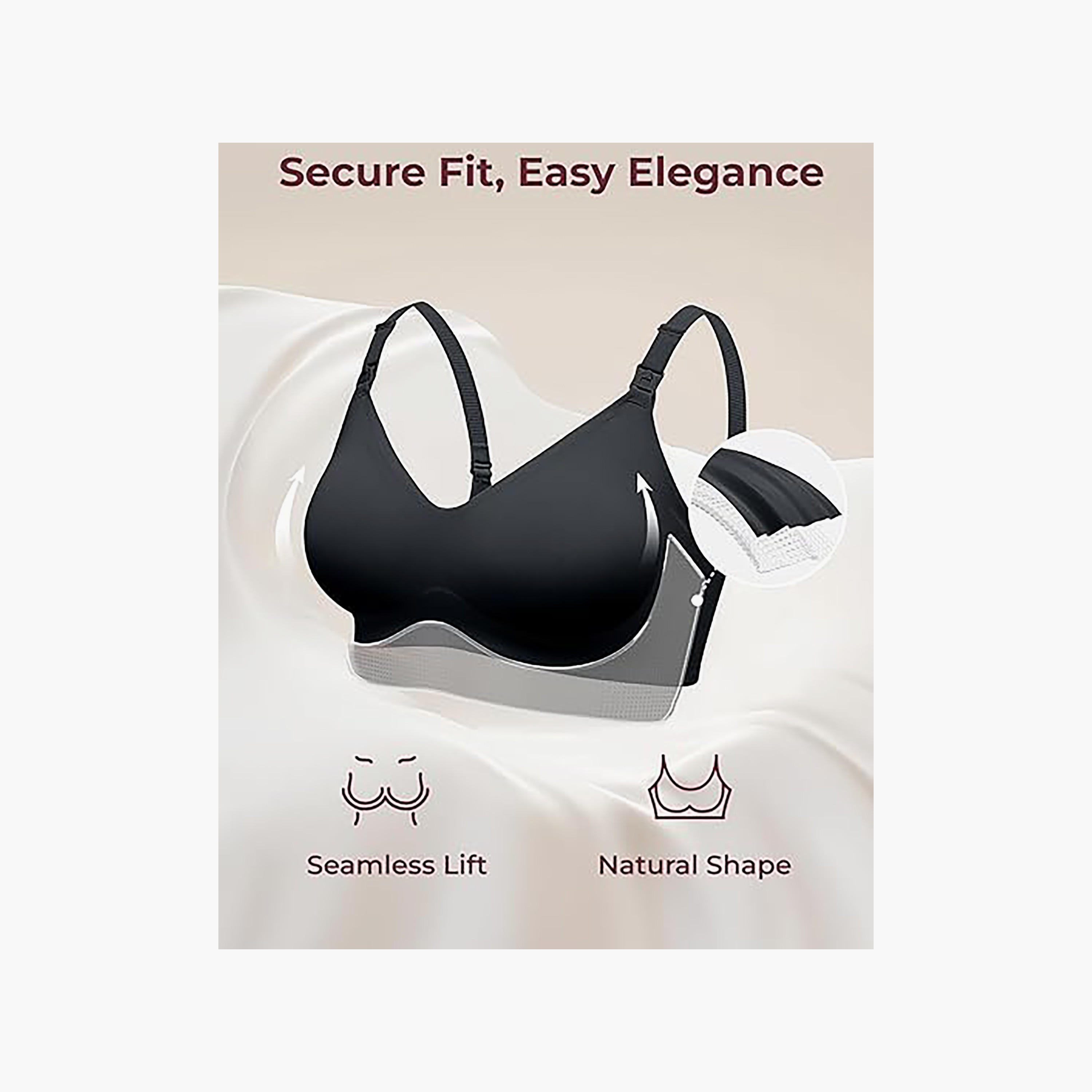 Momcozy Smooth Ultra Soft & Omni Maternity Nursing Bra - YN21-baby-maternalcare-maternitywear-image-2