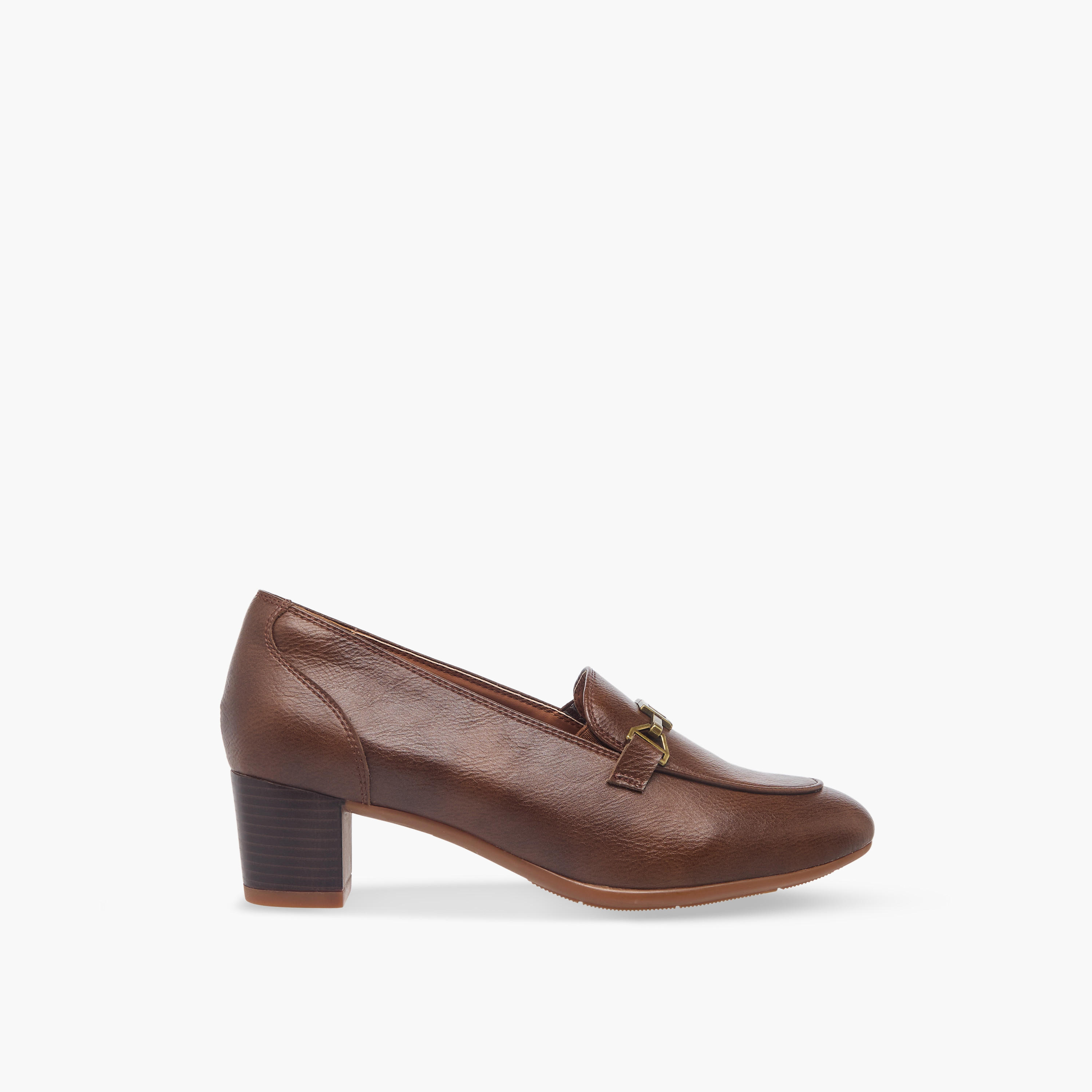 حذاء سهل الارتداء بكعب سميك وزينة معدنية للنساء من دوتشيني-women-shoes-flats-loafers-image-3