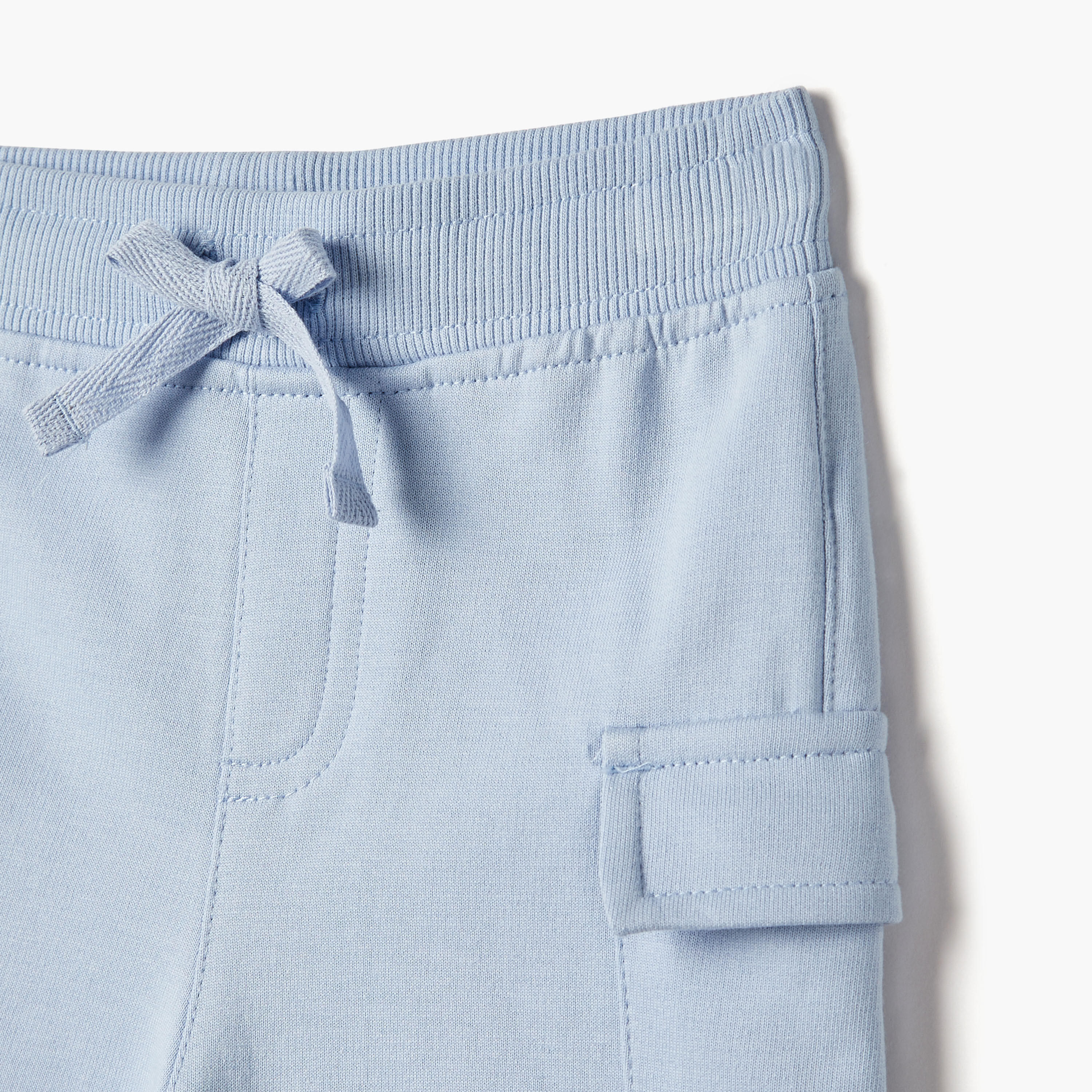 شورت سادة برباط إغلاق وجيب من جونيورز-baby-boys-clothing-bottoms-shorts-image-3