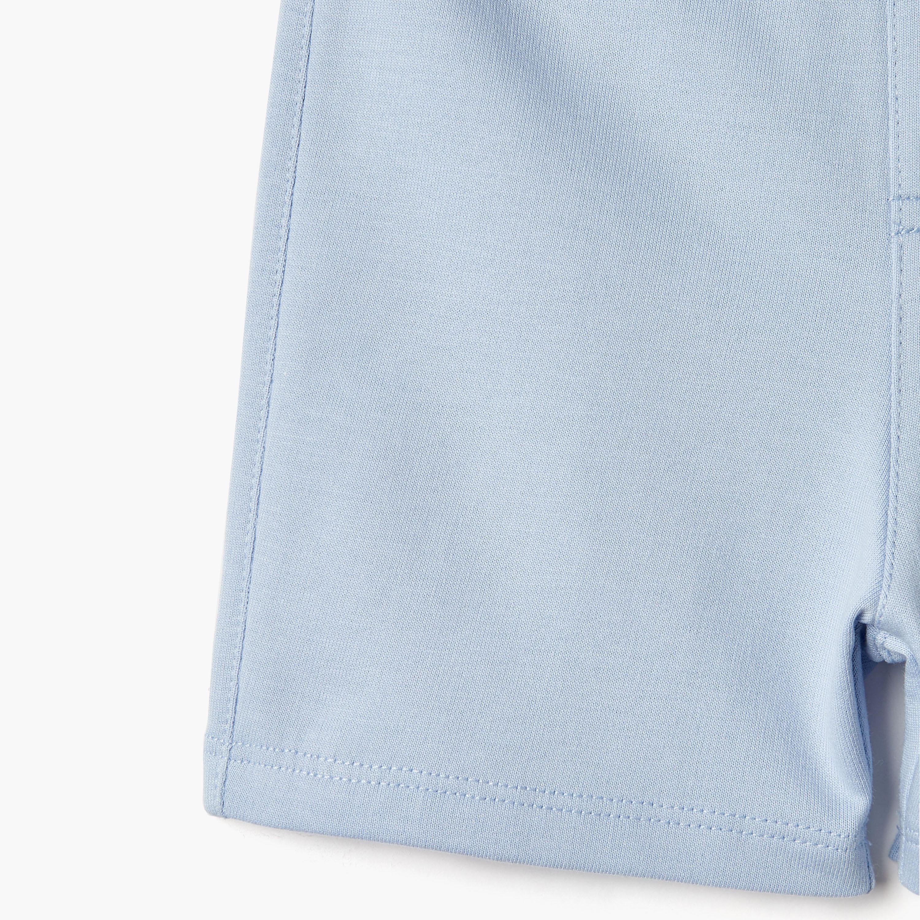 شورت سادة برباط إغلاق وجيب من جونيورز-baby-boys-clothing-bottoms-shorts-image-4