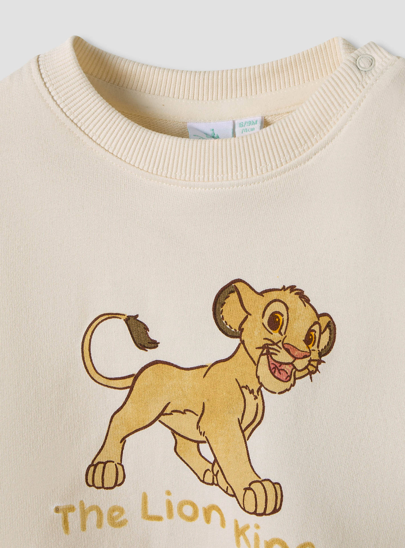 Disney Boys Sweatshirt and Joggers Set with Lion King Print - Cotton - Long Sleeves - Crew Neck-baby-boys-clothing-winterwear-setsandcoords-image-4