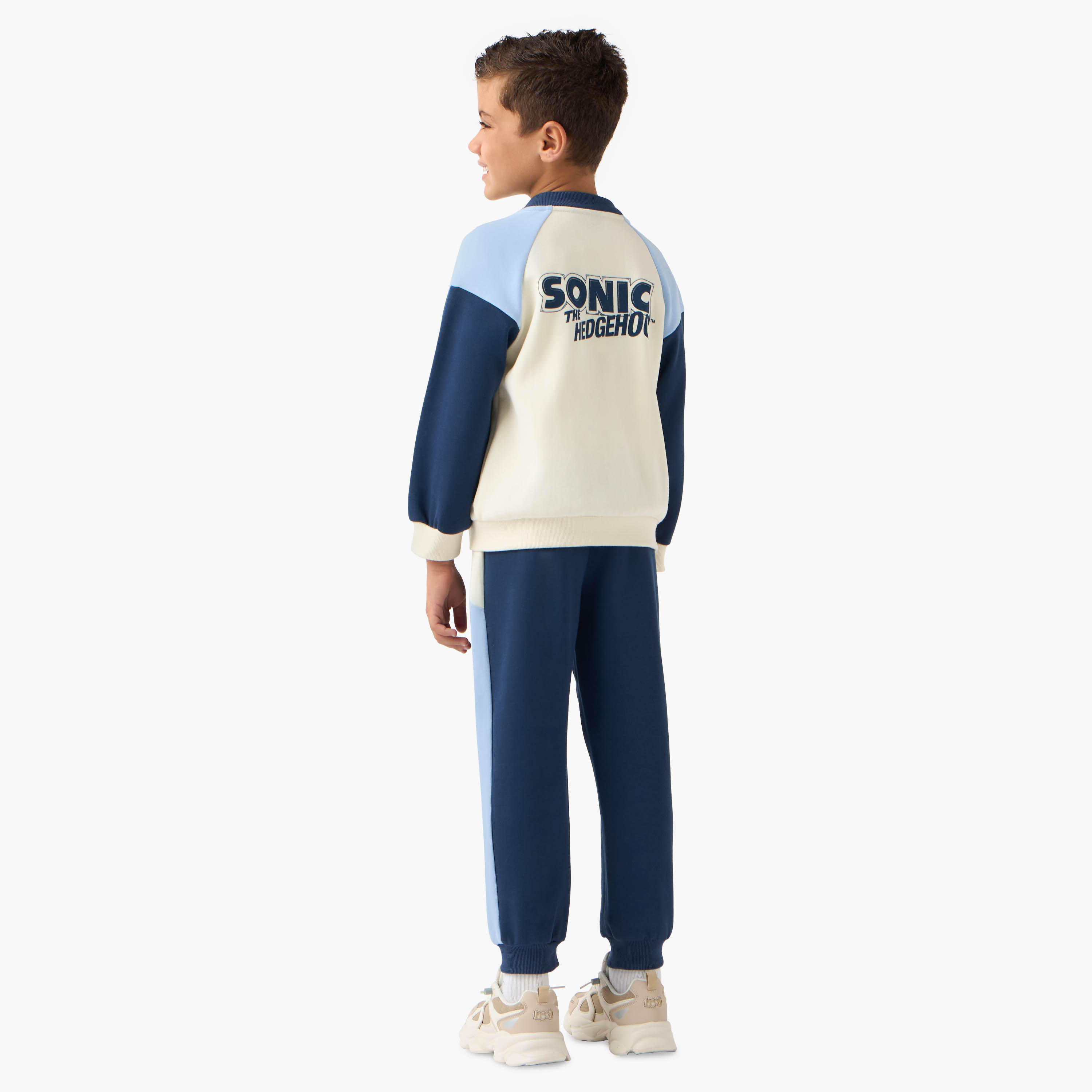 Sonic the Hedgehog Print Jacket and Joggers Set-boys-clothing-setsandcoords-image-4
