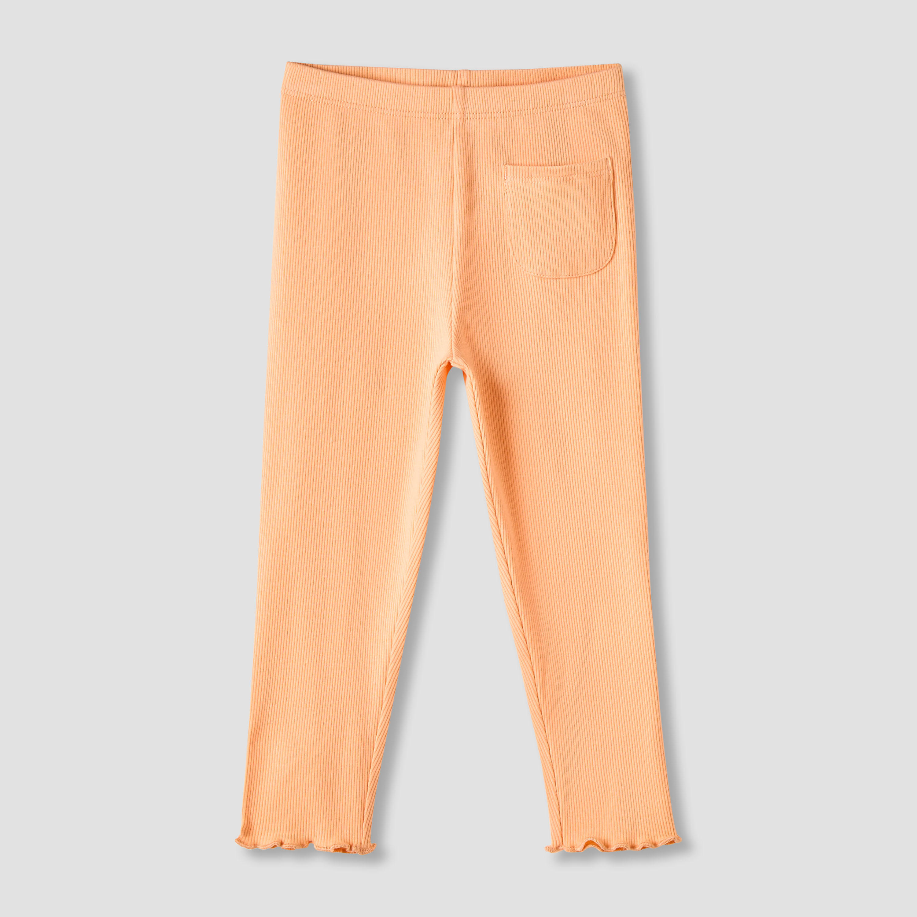 Juniors Girls Leggings with Pocket - Elasticated Waist-baby-girls-clothing-bottoms-leggings-image-2