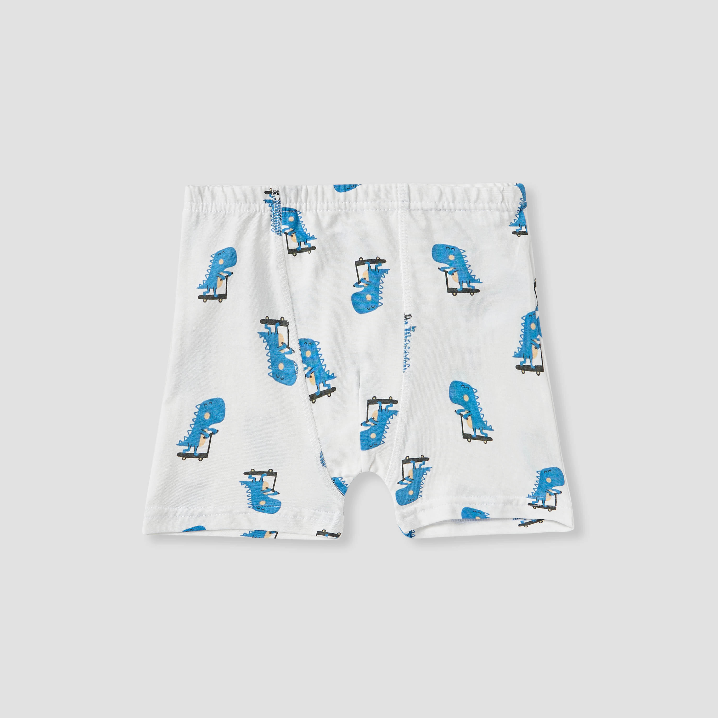 Juniors Printed Boxers with Elasticated Waistband - Set of 7-boys-clothing-innerwear-boxersandbriefs-image-3