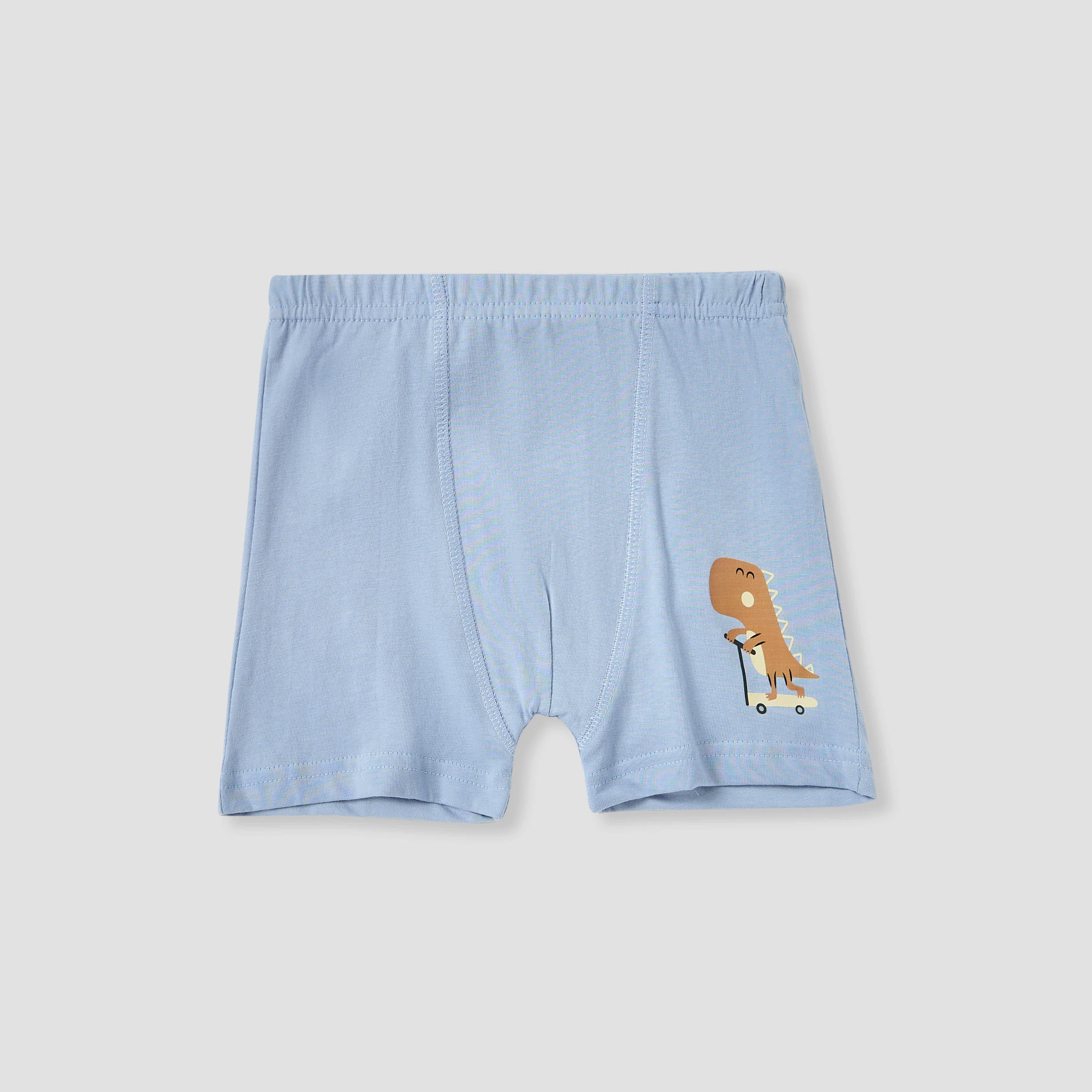 Juniors Printed Boxers with Elasticated Waistband - Set of 7-boys-clothing-innerwear-boxersandbriefs-image-7