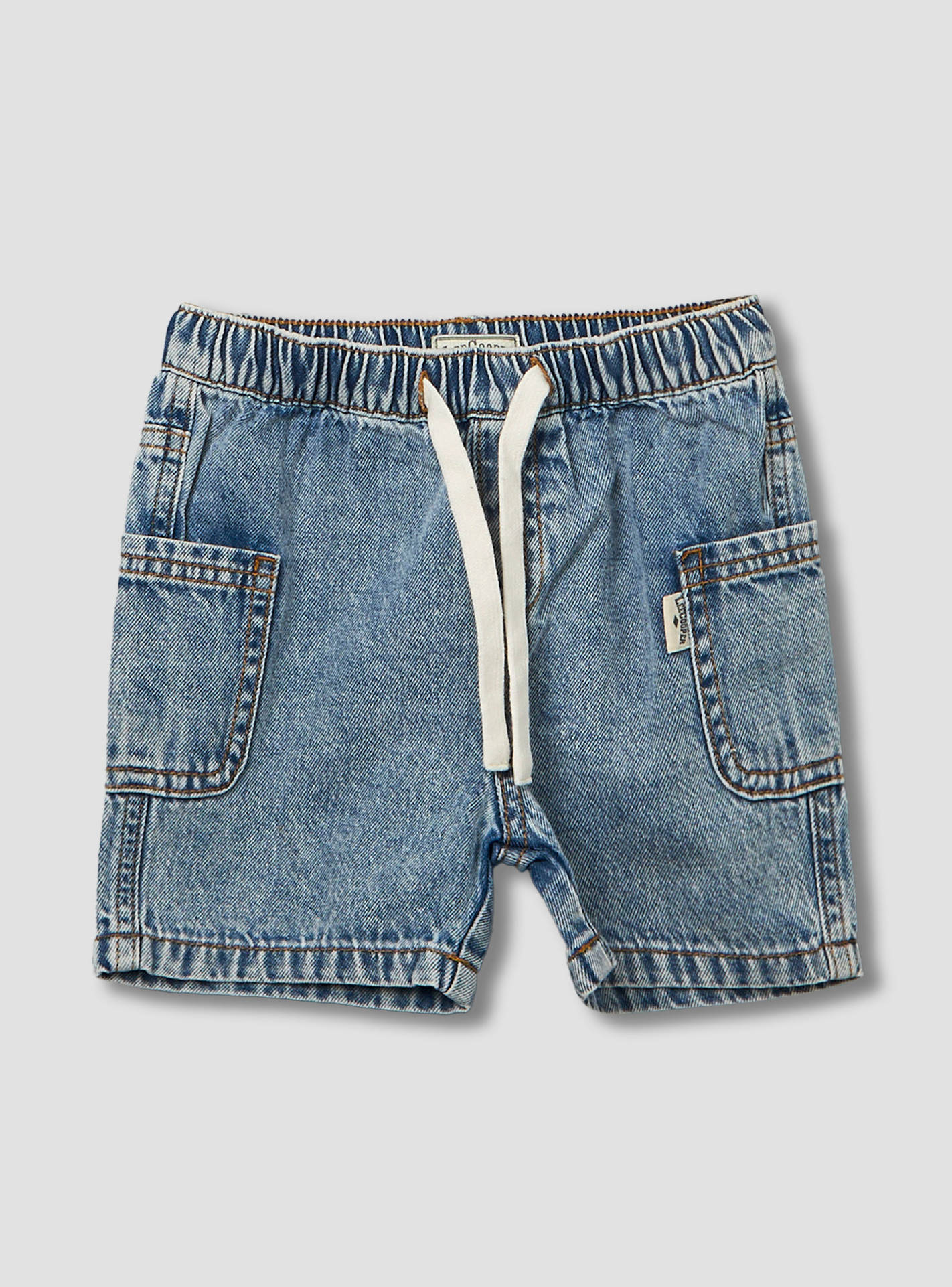 Lee Cooper Crew Neck Short Sleeves T-shirt and Shorts Set with Drawstring Closure-baby-boys-clothing-setsandcoords-image-4