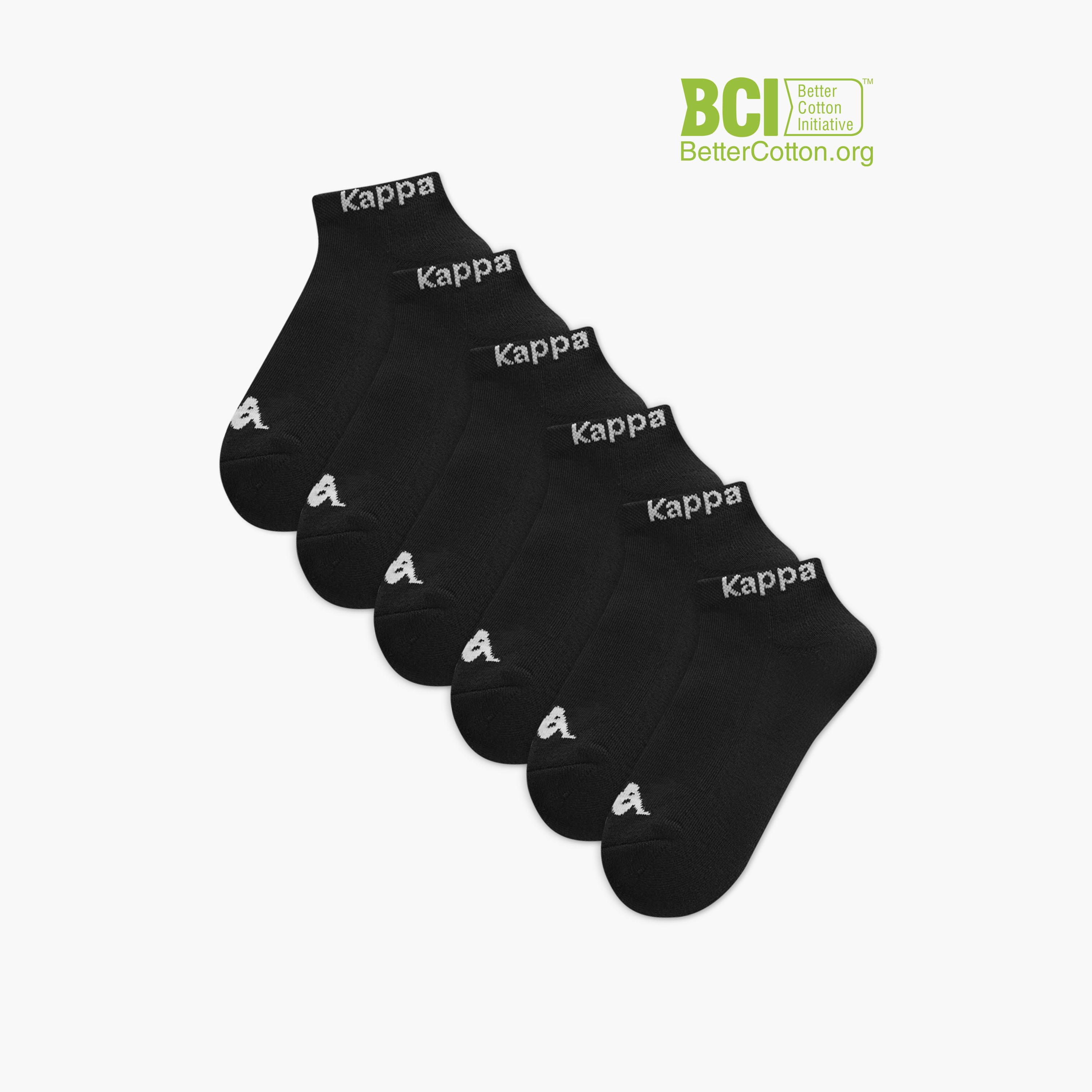 Kappa Printed Sports Socks - Set of 6-girls-accessories-socks-image-1