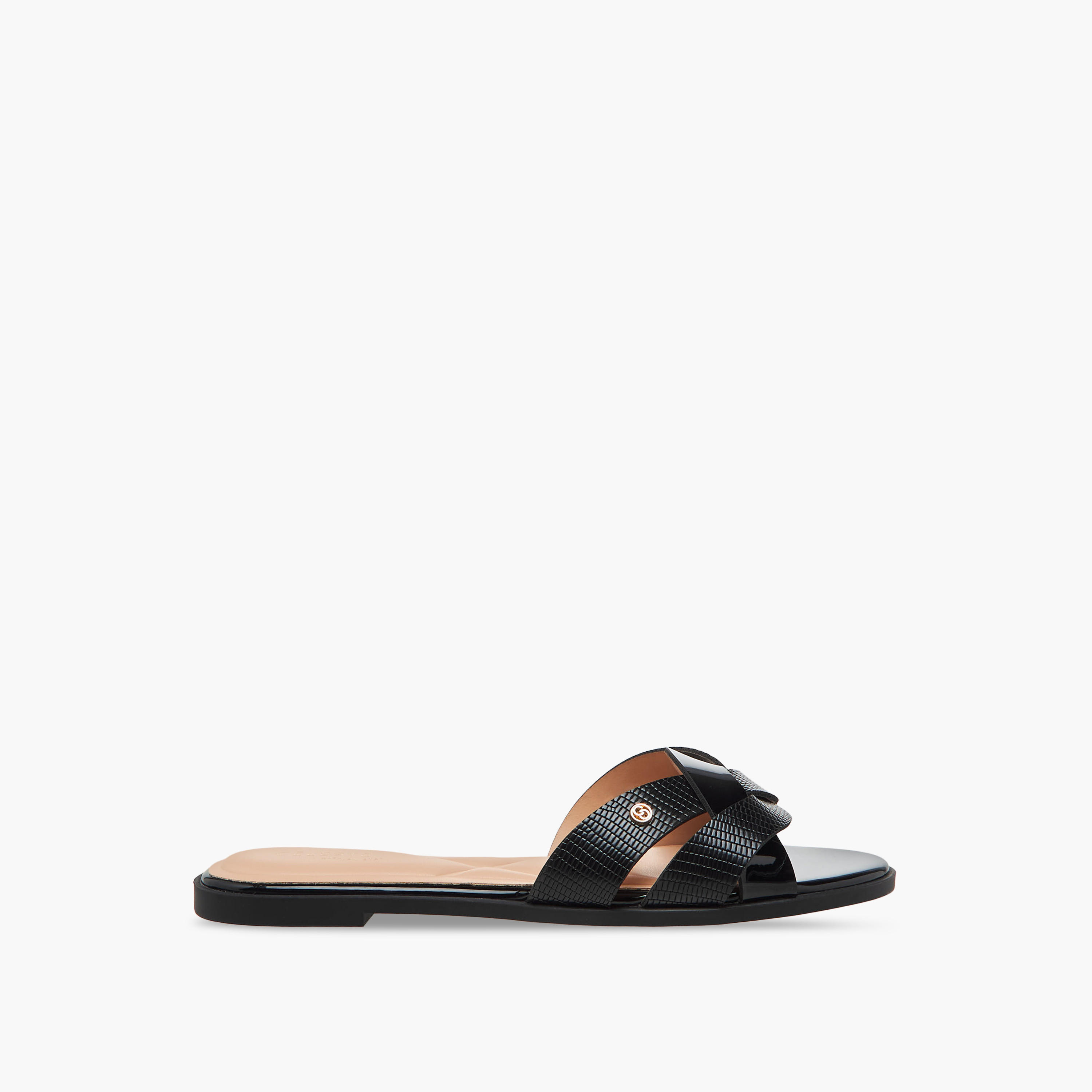 صندل سلايد بعقدة بارز الملمس للنساء من سيليست-women-shoes-flats-sandals-image-3