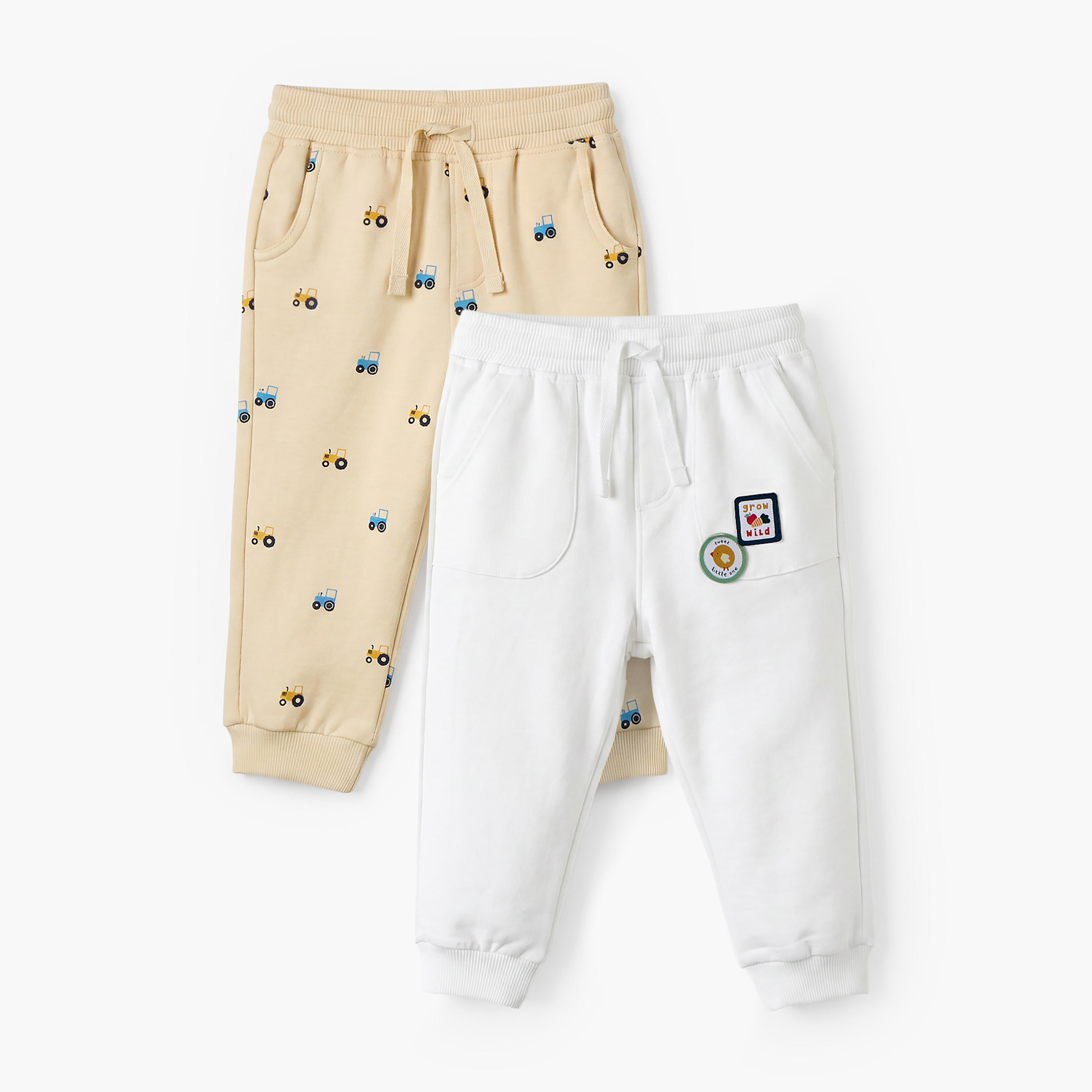 بنطلون رياضي برباط خصر وجيوب من جونيورز-baby-boys-clothing-bottoms-joggersandtrackpants-image-1