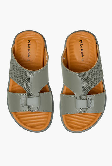 Le Confort Boys Leather Arabic Sandals-boys-shoes-image-1