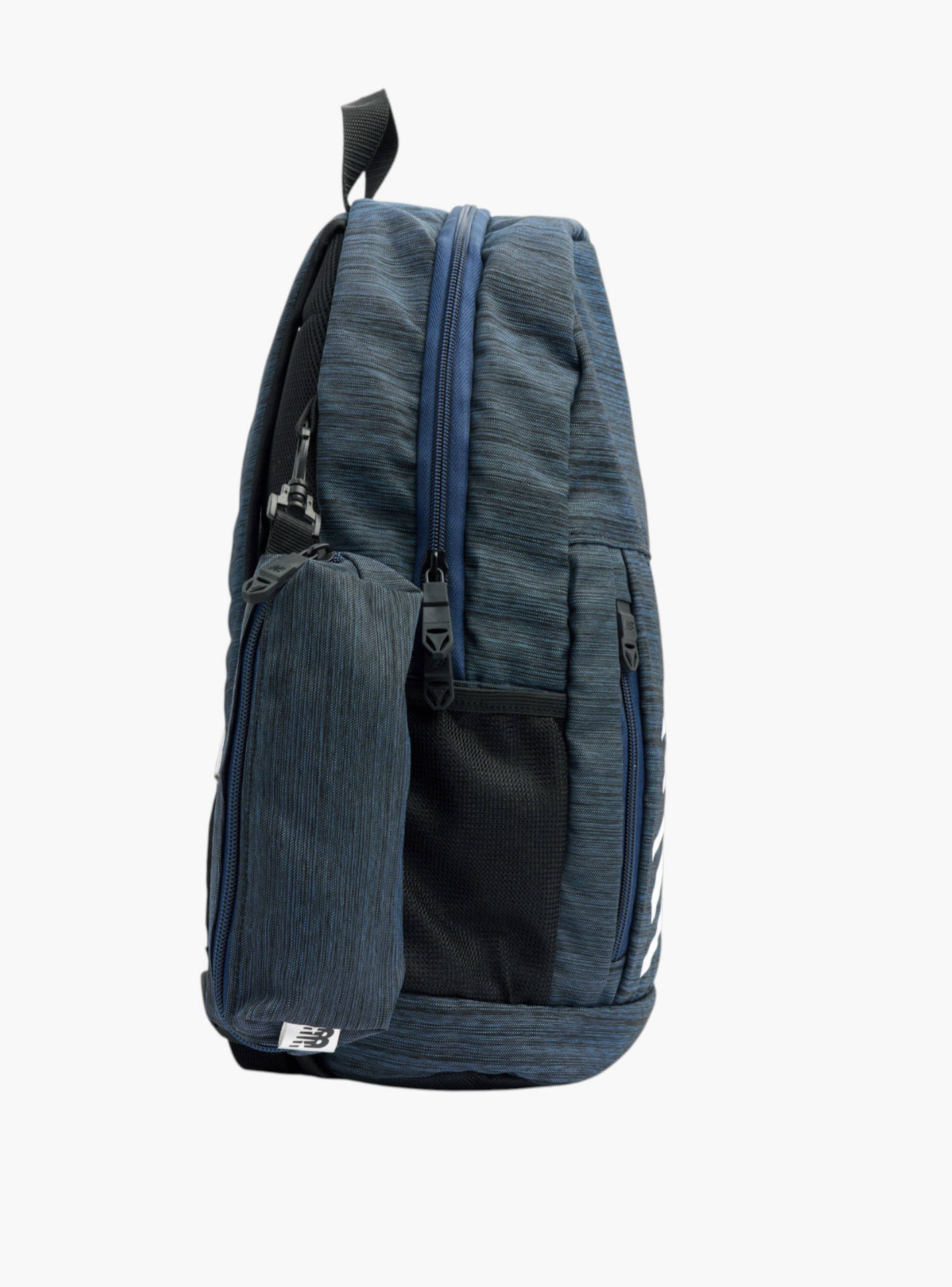 New Balance Logo Print School Backpack with Zip Closure and Pencil Pouch - 14x28x43 cms-school-bagsandbackpacks-backpacks-image-3