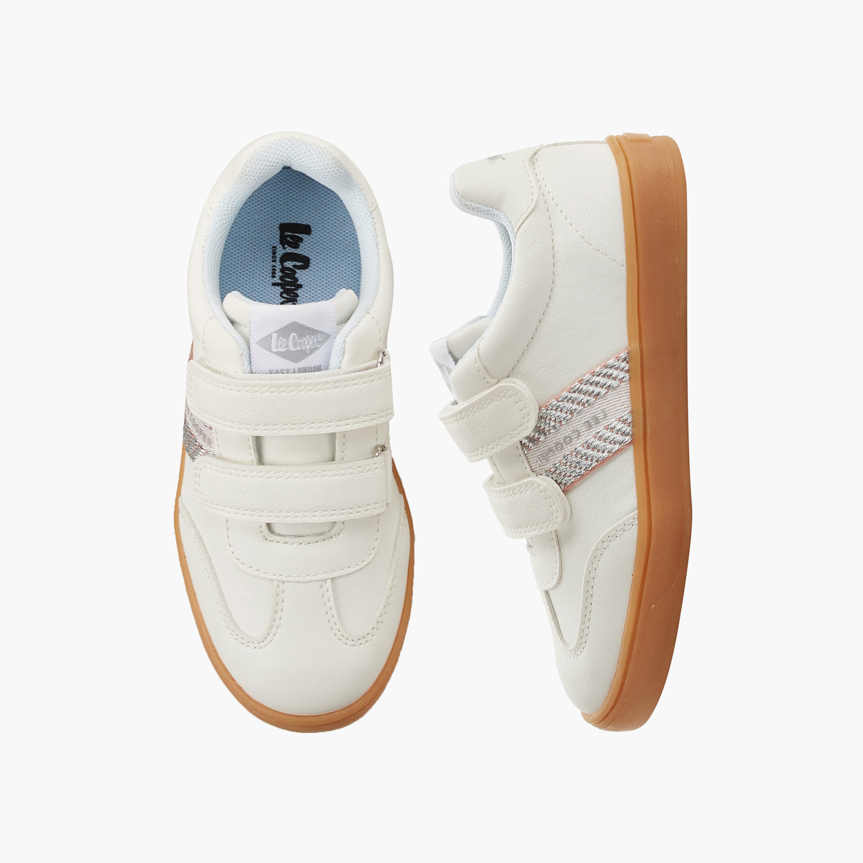 Buy Lee Cooper Girls Hook and Loop Sneakers Online | Babyshop UAE
