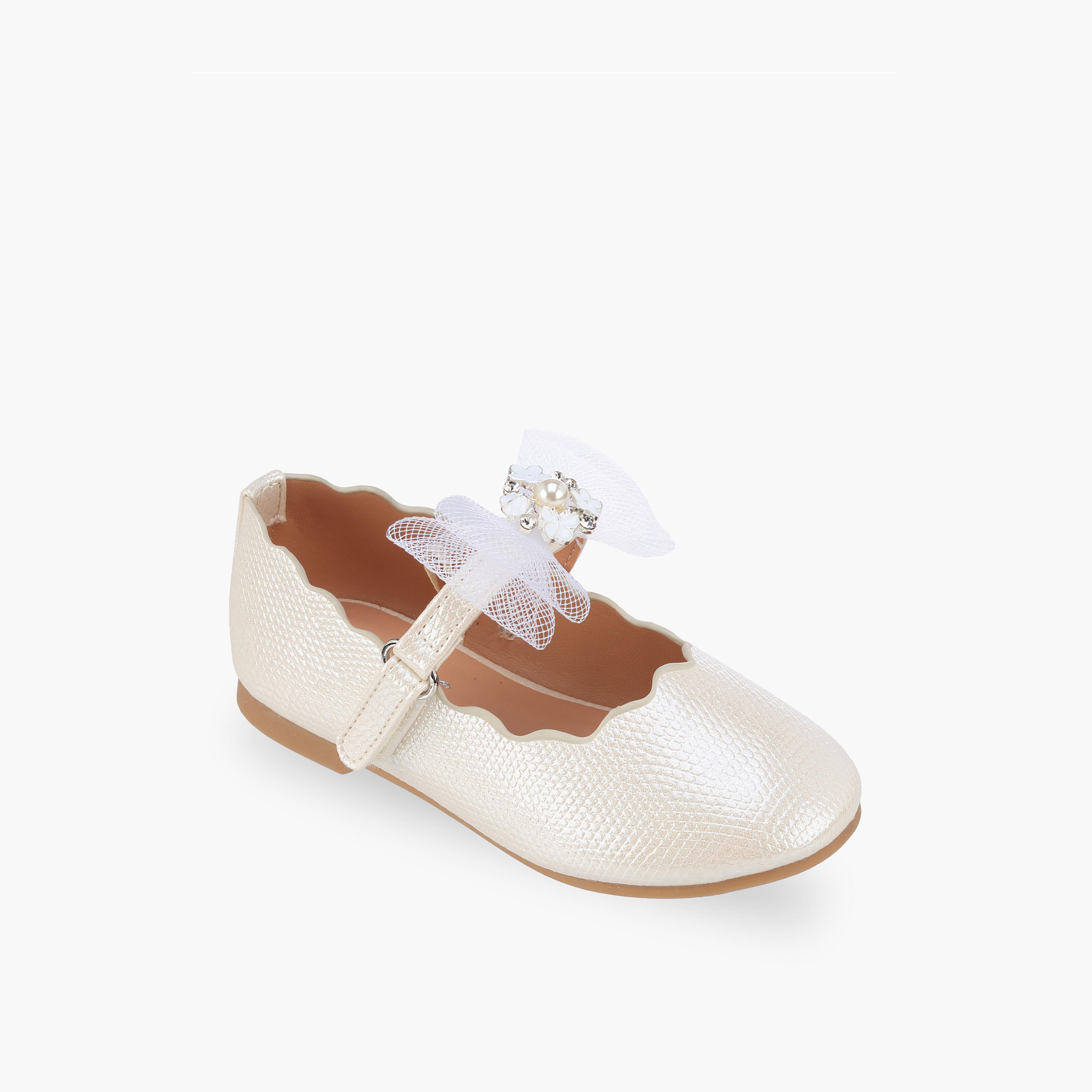 حذاء ماري جين بشريط إغلاق لاصق للبنات من جونيورز-girls-shoes-maryjanes-image-2