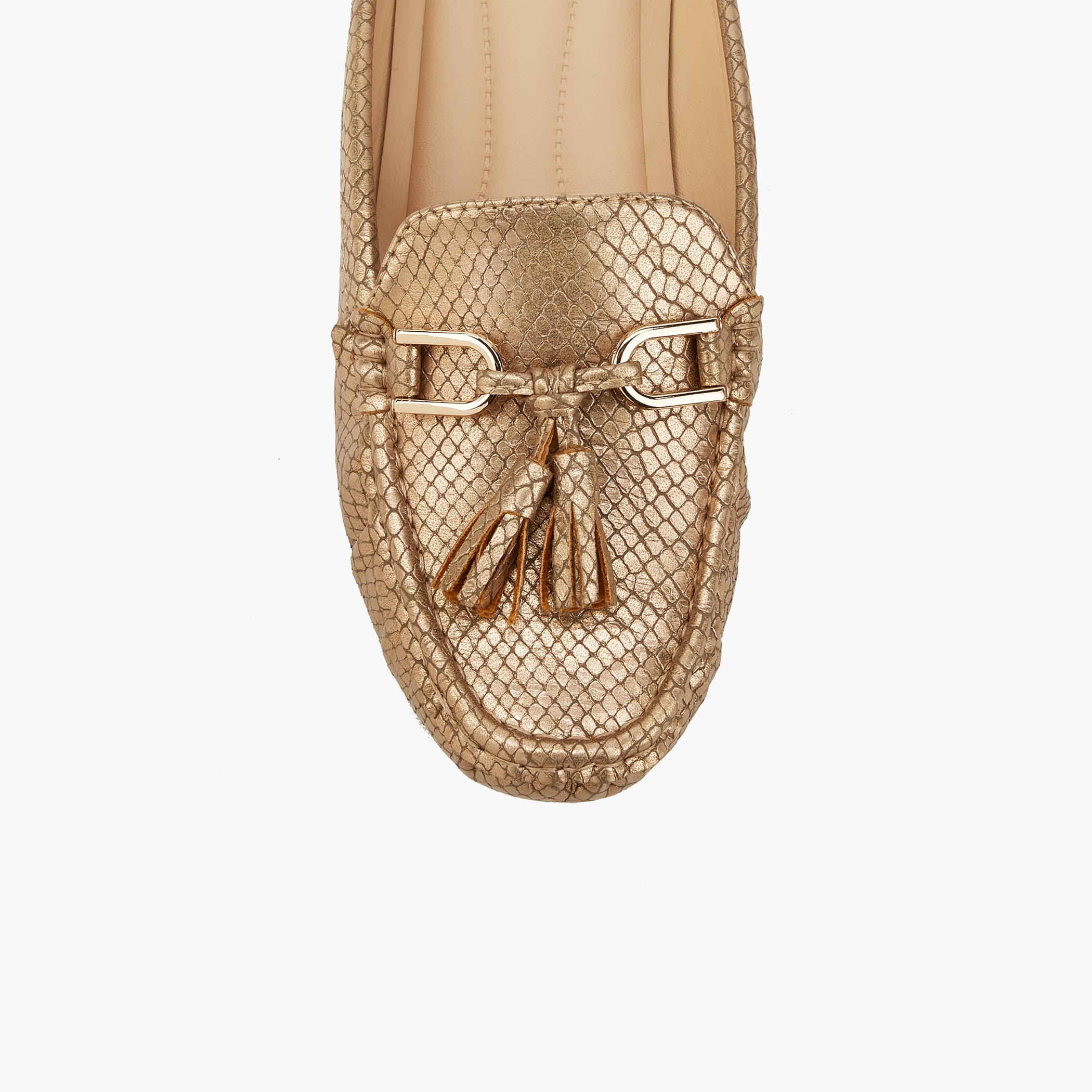 حذاء ميول بارز الملمس بشرابة من فلورا بيلا-women-shoes-flats-mules-image-4