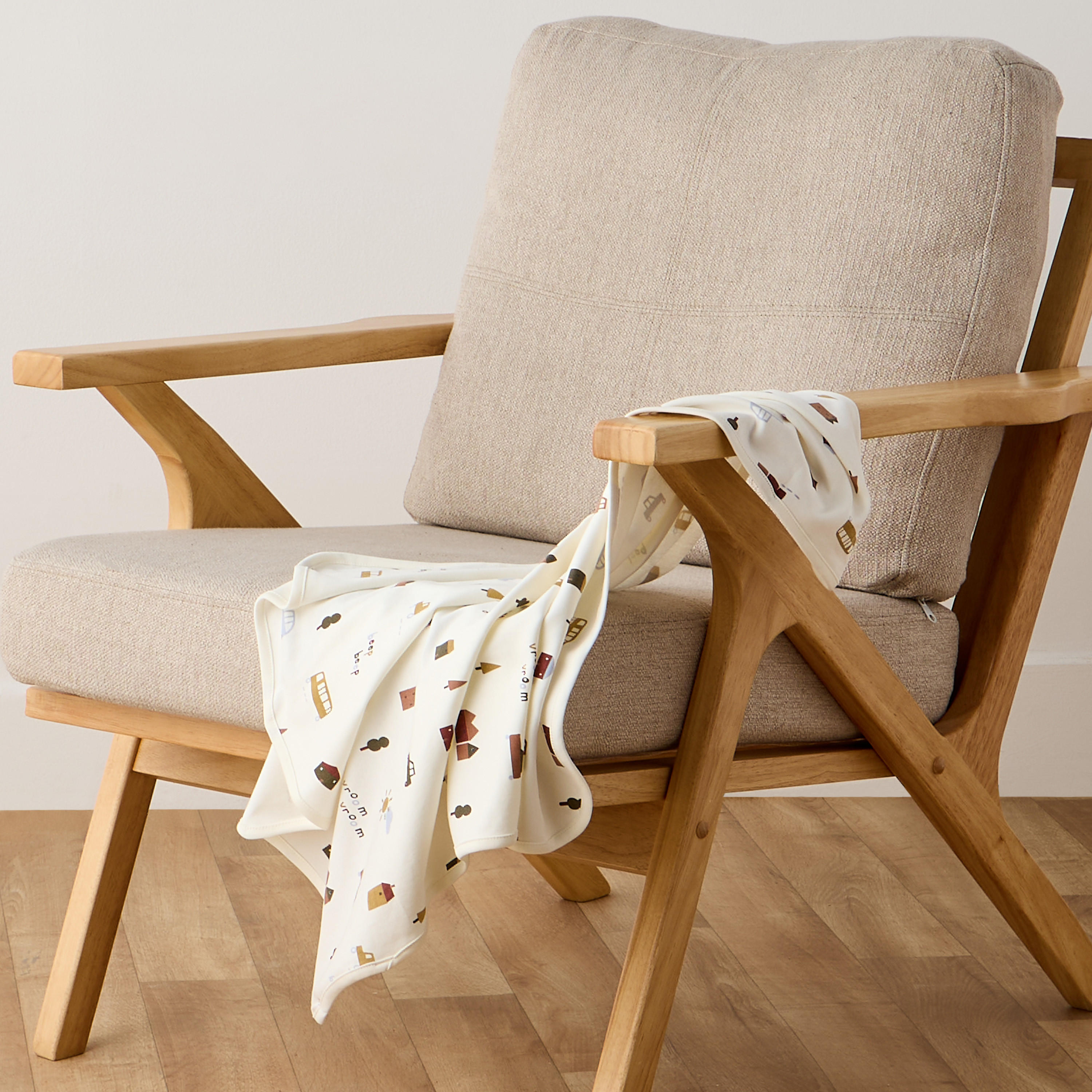 Juniors Baby Receiving Blanket with All-Over Print - Cotton-baby-nursery-blanketsandswaddles-receivingblankets-image-2
