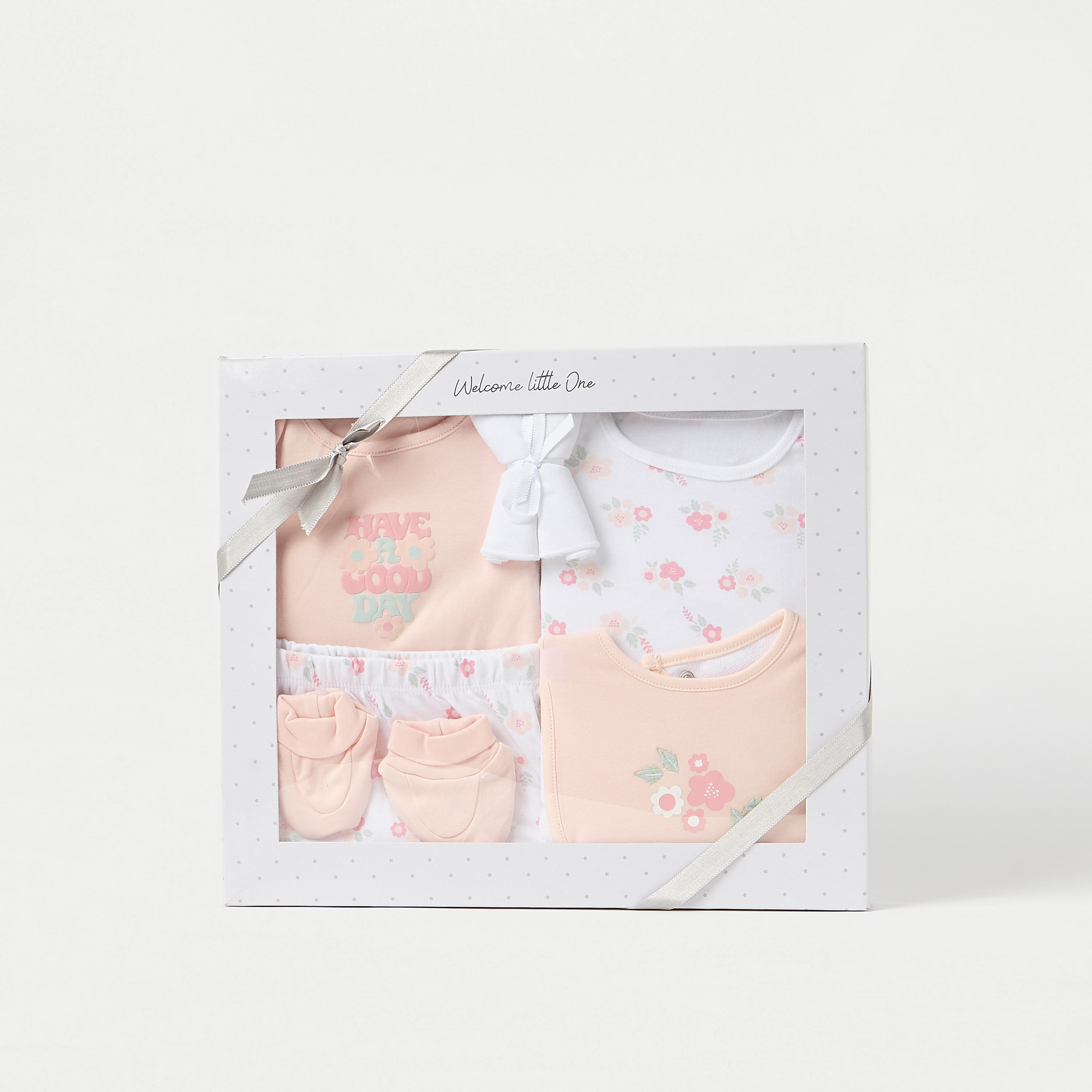 Juniors 7-Piece Floral Print Clothing Gift Set
