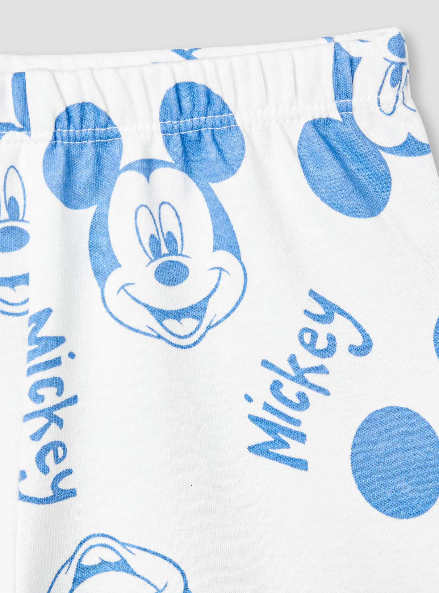 Disney Boys T-shirt and Shorts Set with Mickey Mouse Print - Cotton - Short Sleeves - Round Neck-baby-boys-clothing-setsandcoords-image-6