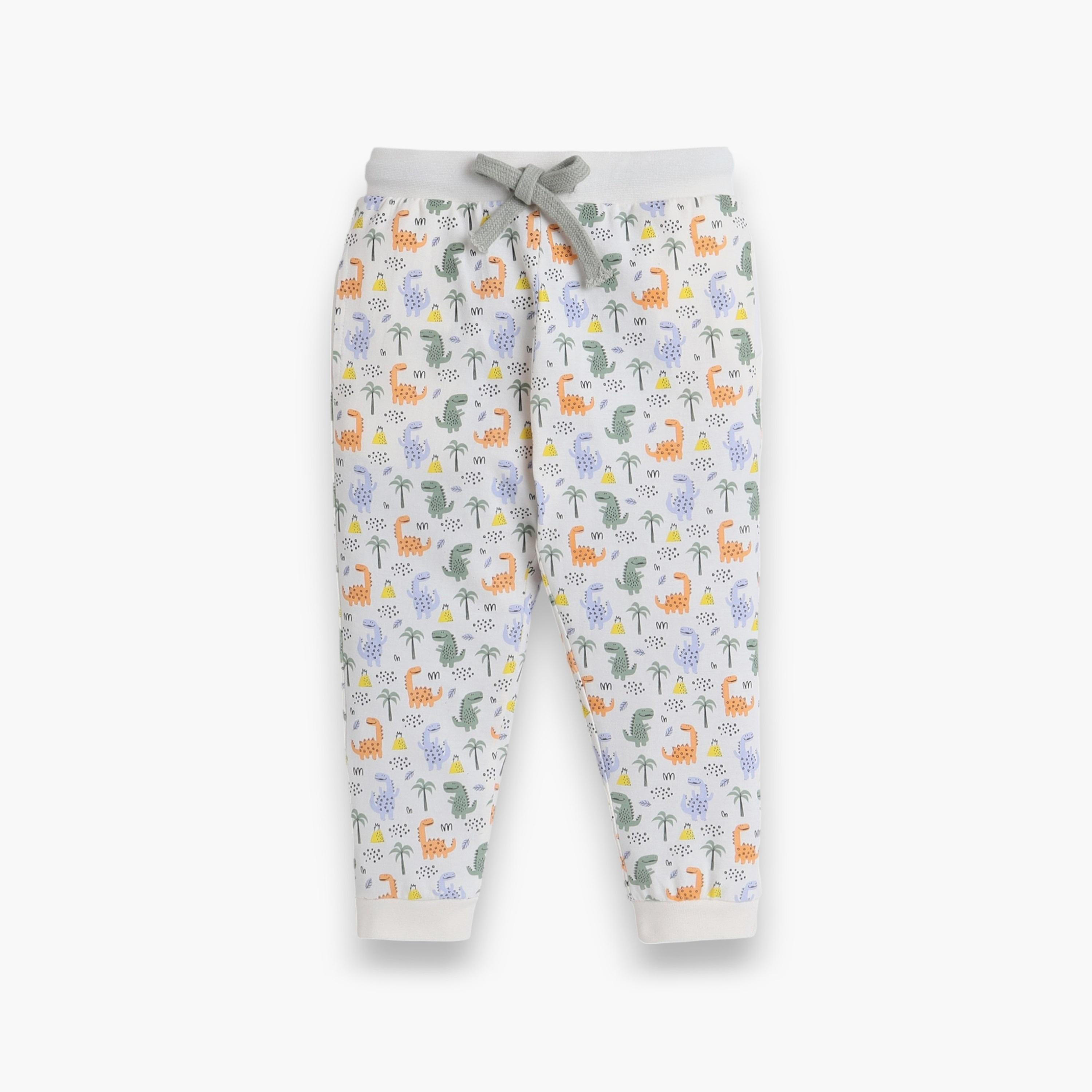 Victor and Jane 2-Piece Printed Short Sleeves T-Shirt with Joggers-boys-clothing-nightwear-image-4