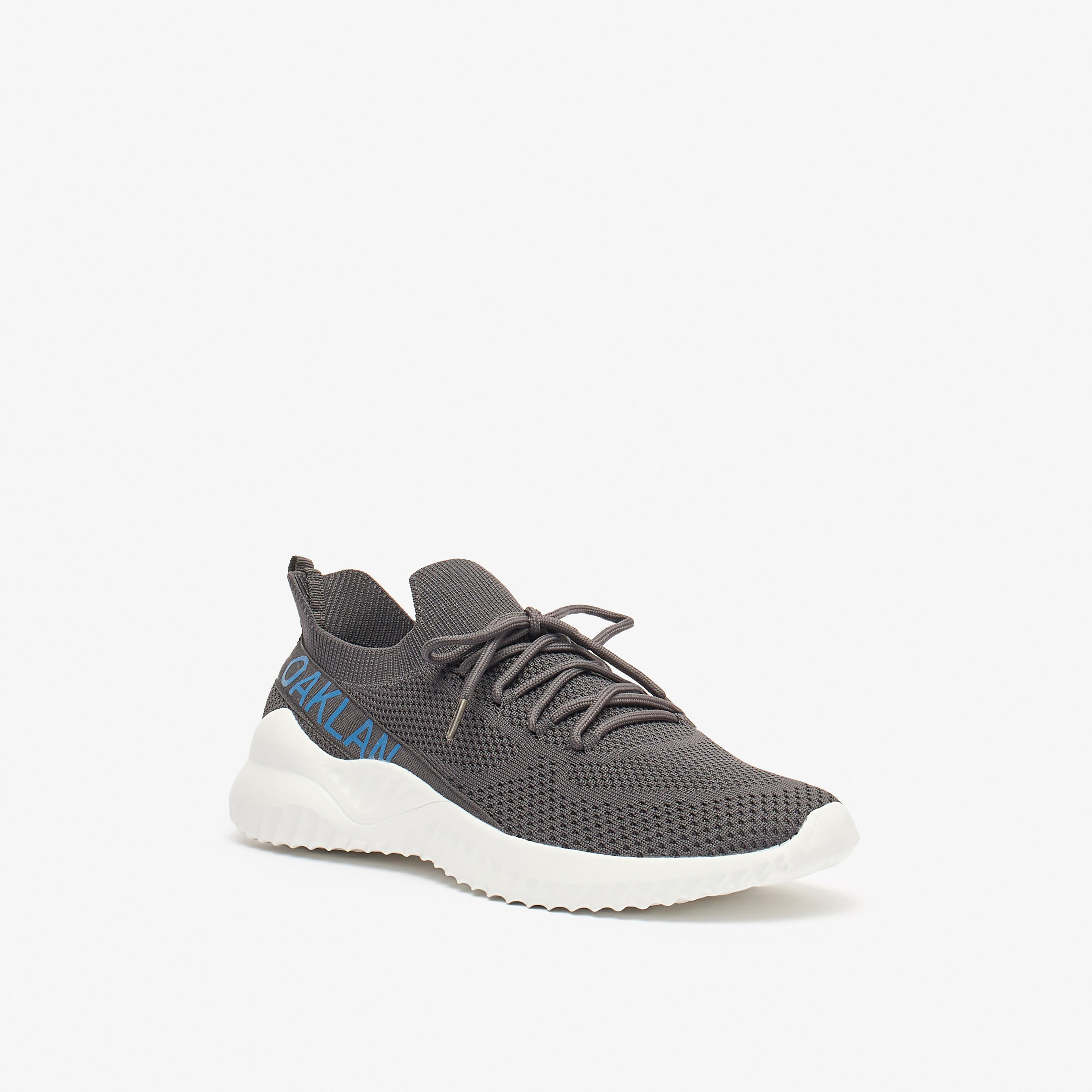 حذاء رياضي سهل الارتداء بطبعات شعار مع ألسنة سحب من أوكلاند من شو إكسبريس-sports-men-shoes-image-11