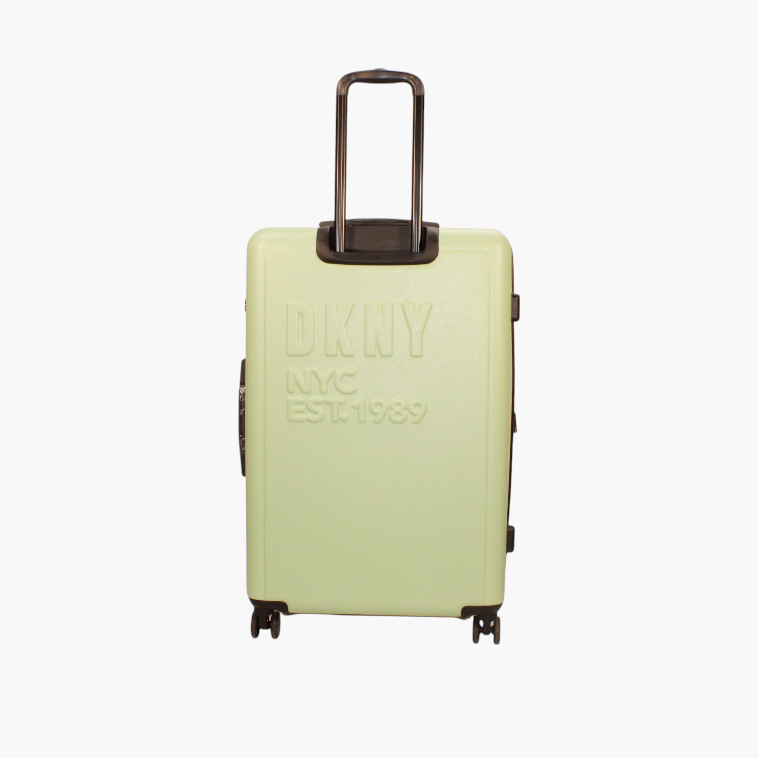 DKNY Logo Detail Hardcase Trolley Bag with Retractable Handle-travel-luggagesandbags-luggage-image-2