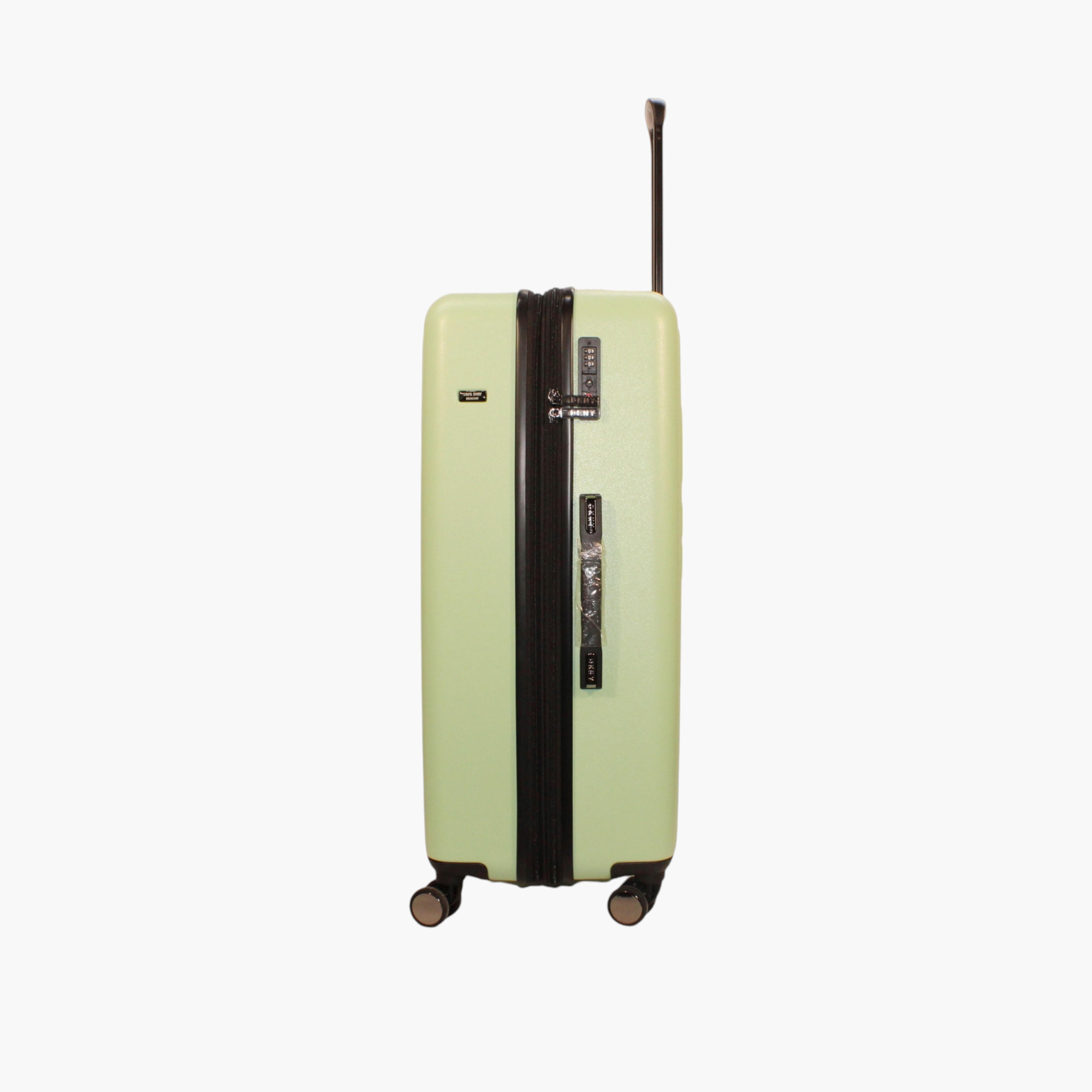 DKNY Logo Detail Hardcase Trolley Bag with Retractable Handle-travel-luggagesandbags-luggage-image-3