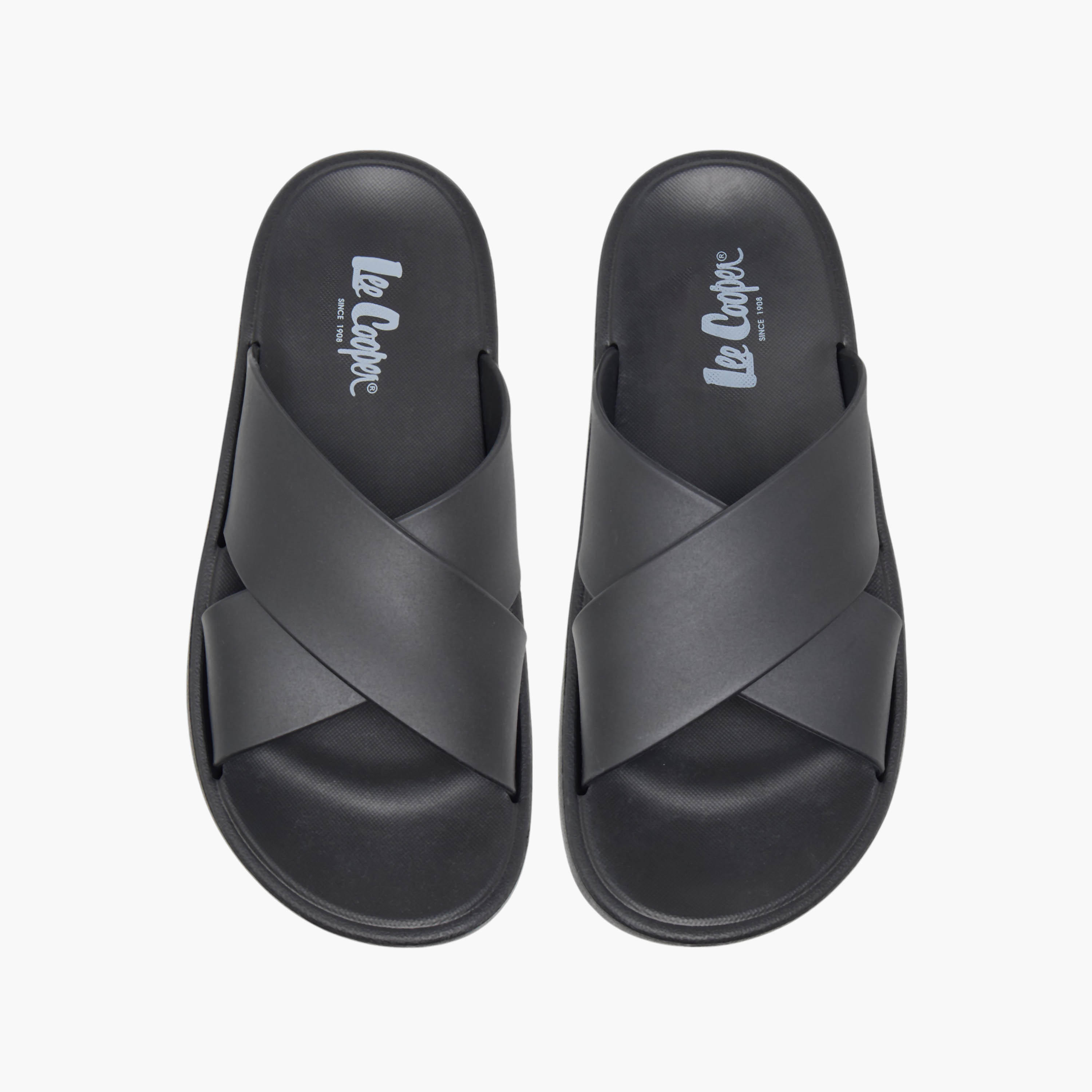 Lee Cooper Men's Cross Strap Sandals-men-shoes-sandals-image-1