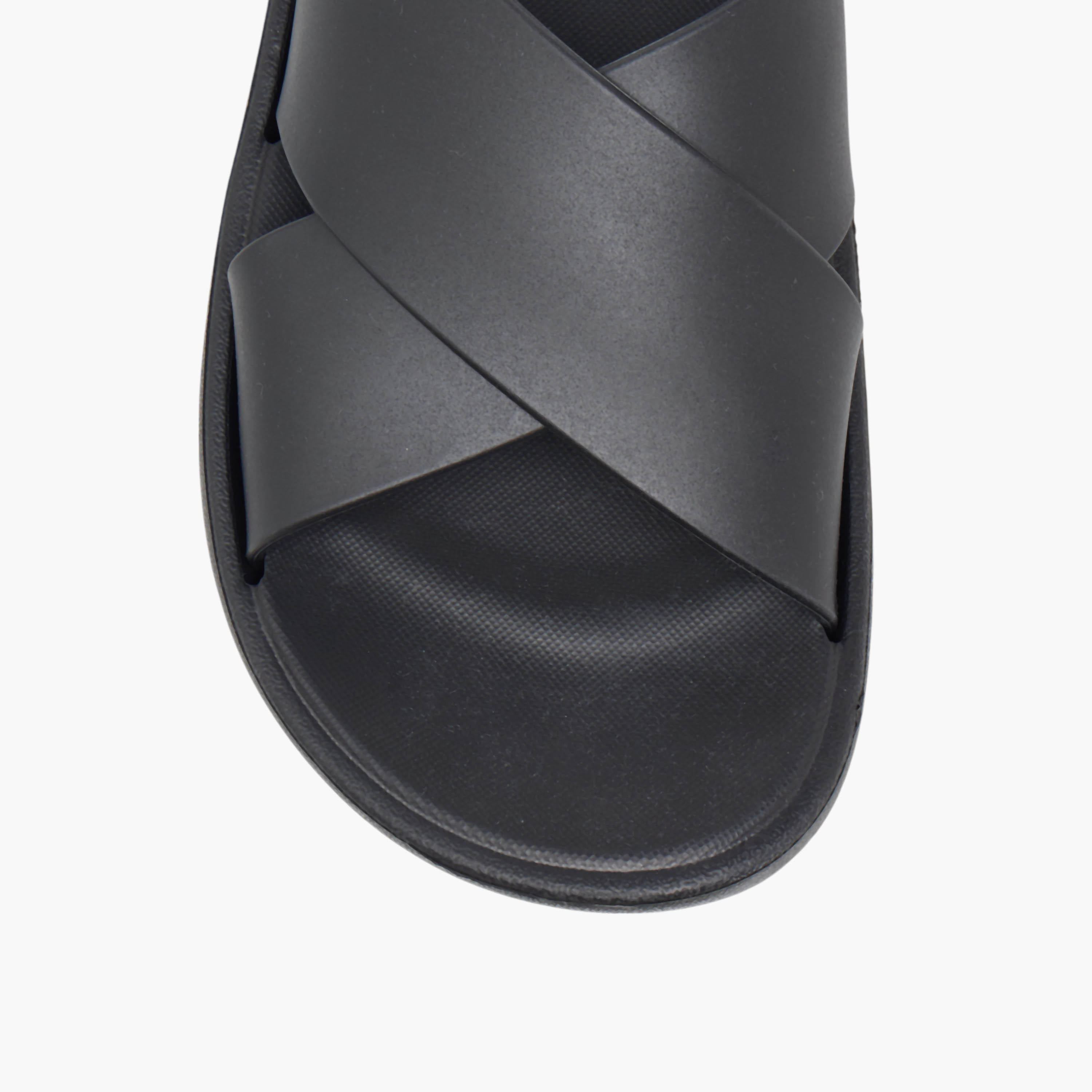 Lee Cooper Men's Cross Strap Sandals-men-shoes-sandals-image-3
