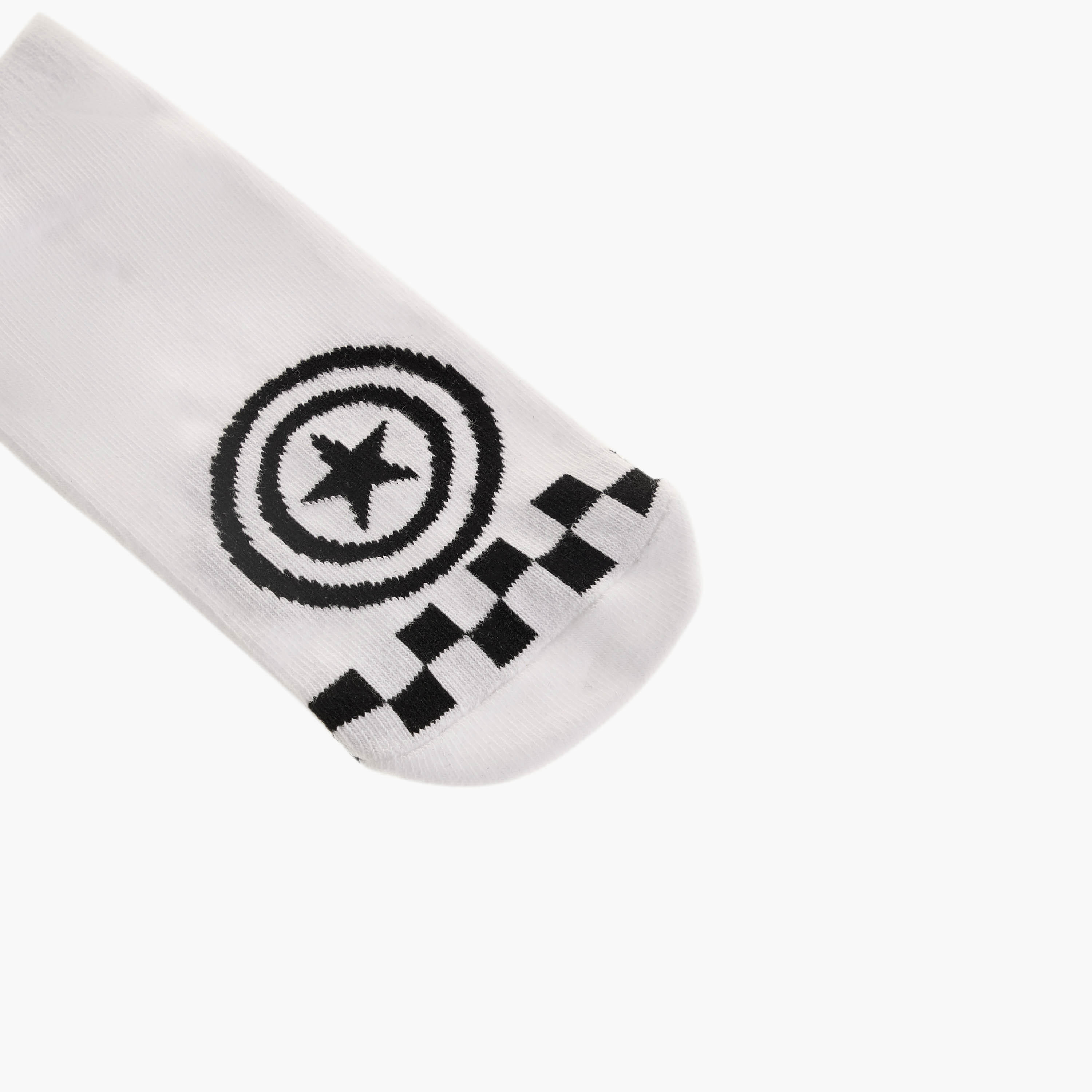 Avengers Print Ankle Length Socks - Set of 3-boys-accessories-socks-image-3