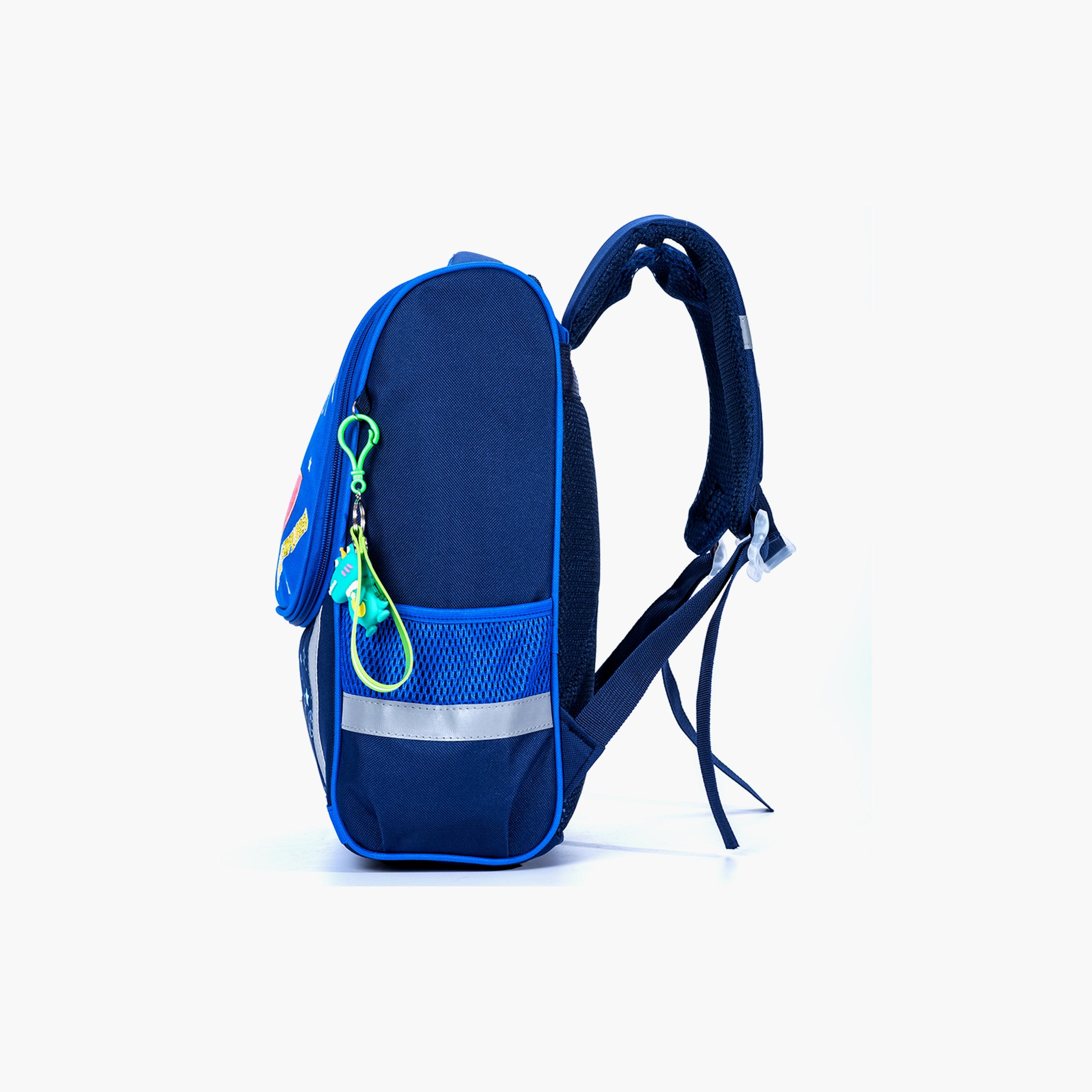 حقيبة داينو في الفضاء المدرسية من إيزي كيدز - أزرق-school-bagsandbackpacks-backpacks-image-3