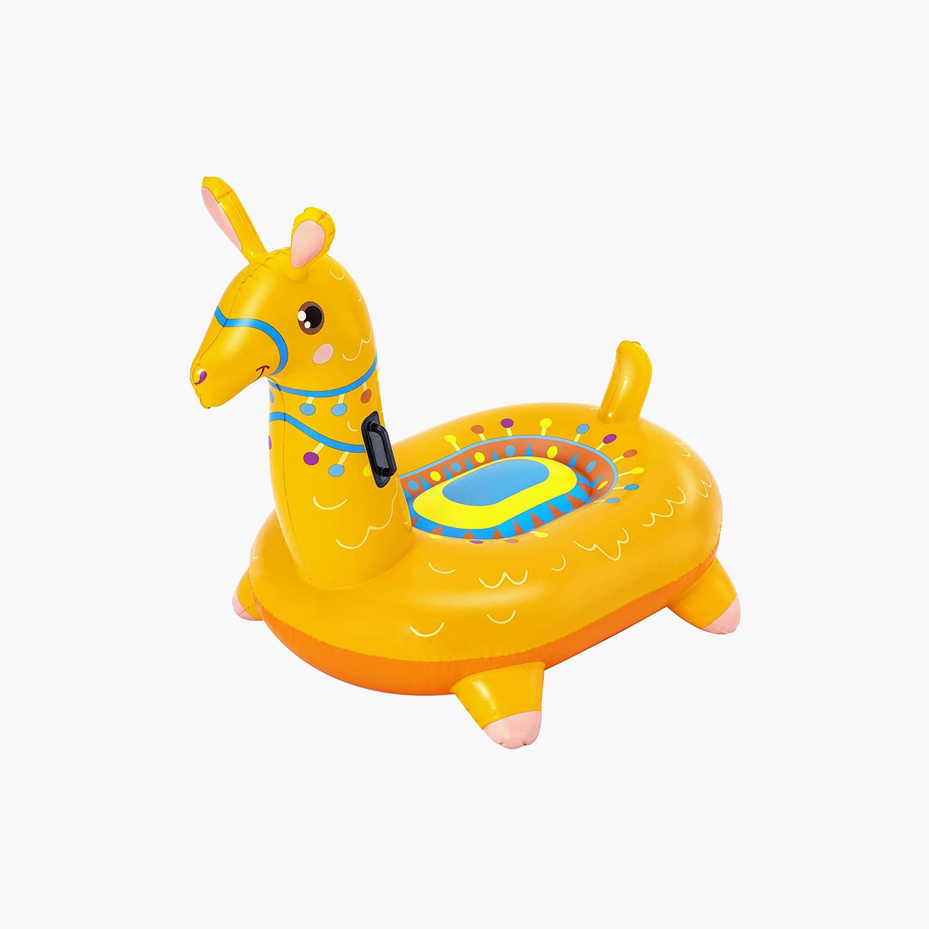 عوامة مسبح كيدي للركوب بتصميم لاما من بيست واي-toys-outdoor-poolandbeach-floatsandboats-image-1