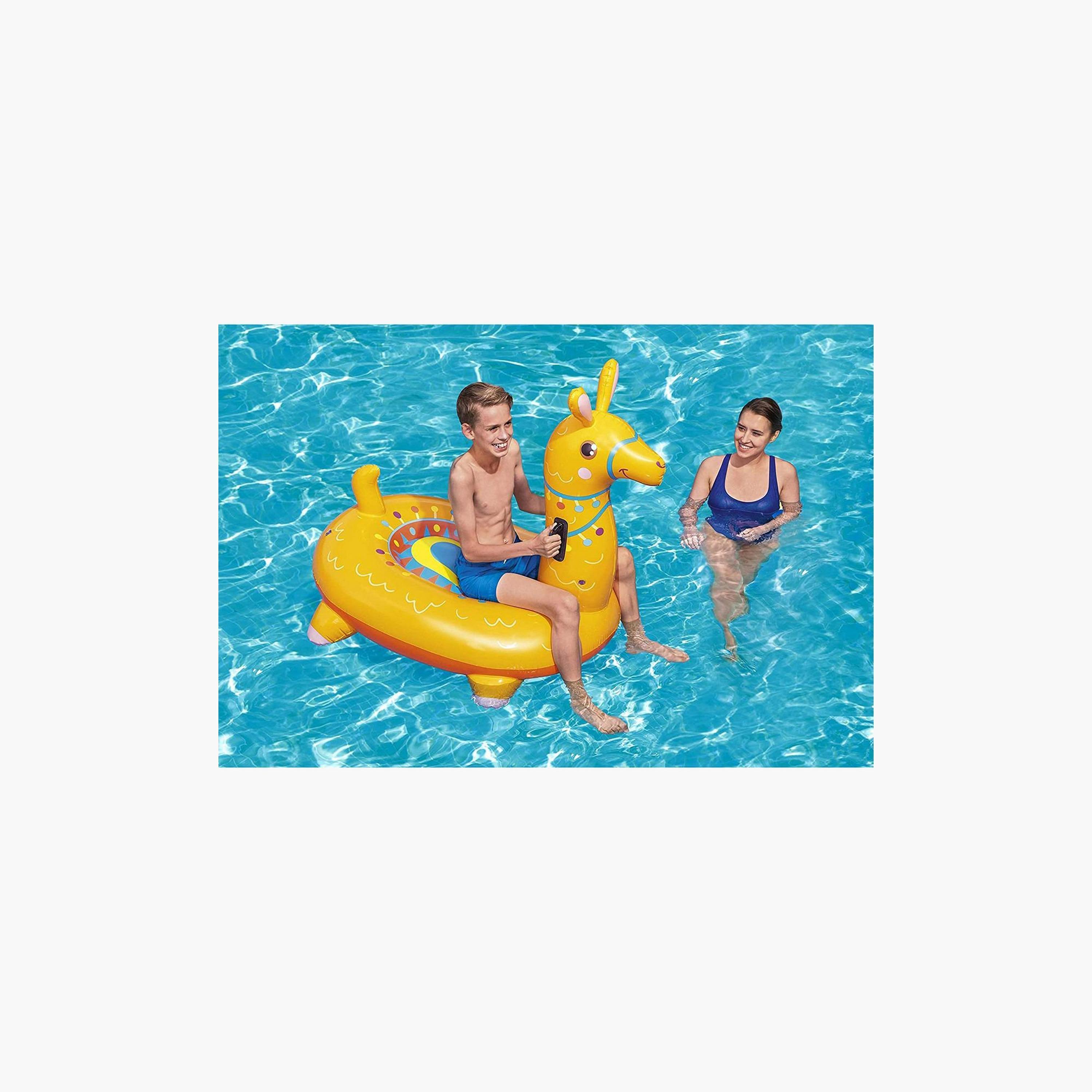 عوامة مسبح كيدي للركوب بتصميم لاما من بيست واي-toys-outdoor-poolandbeach-floatsandboats-image-5