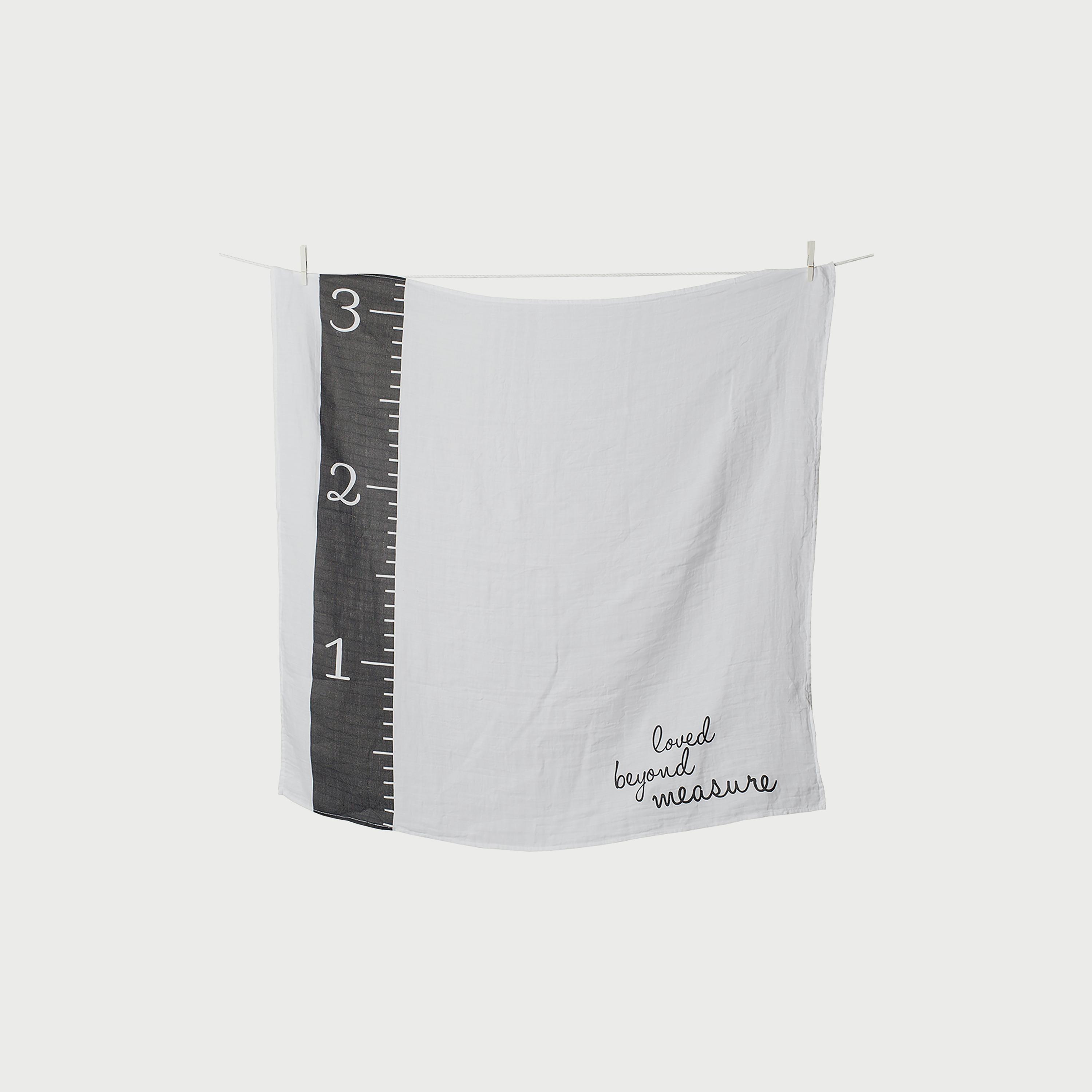 مجموعة بطانية ولاصقات قياس العمر للتصوير من لولوجو، طبعة كتابية-baby-nursery-blanketsandswaddles-blanketsandquilts-image-1
