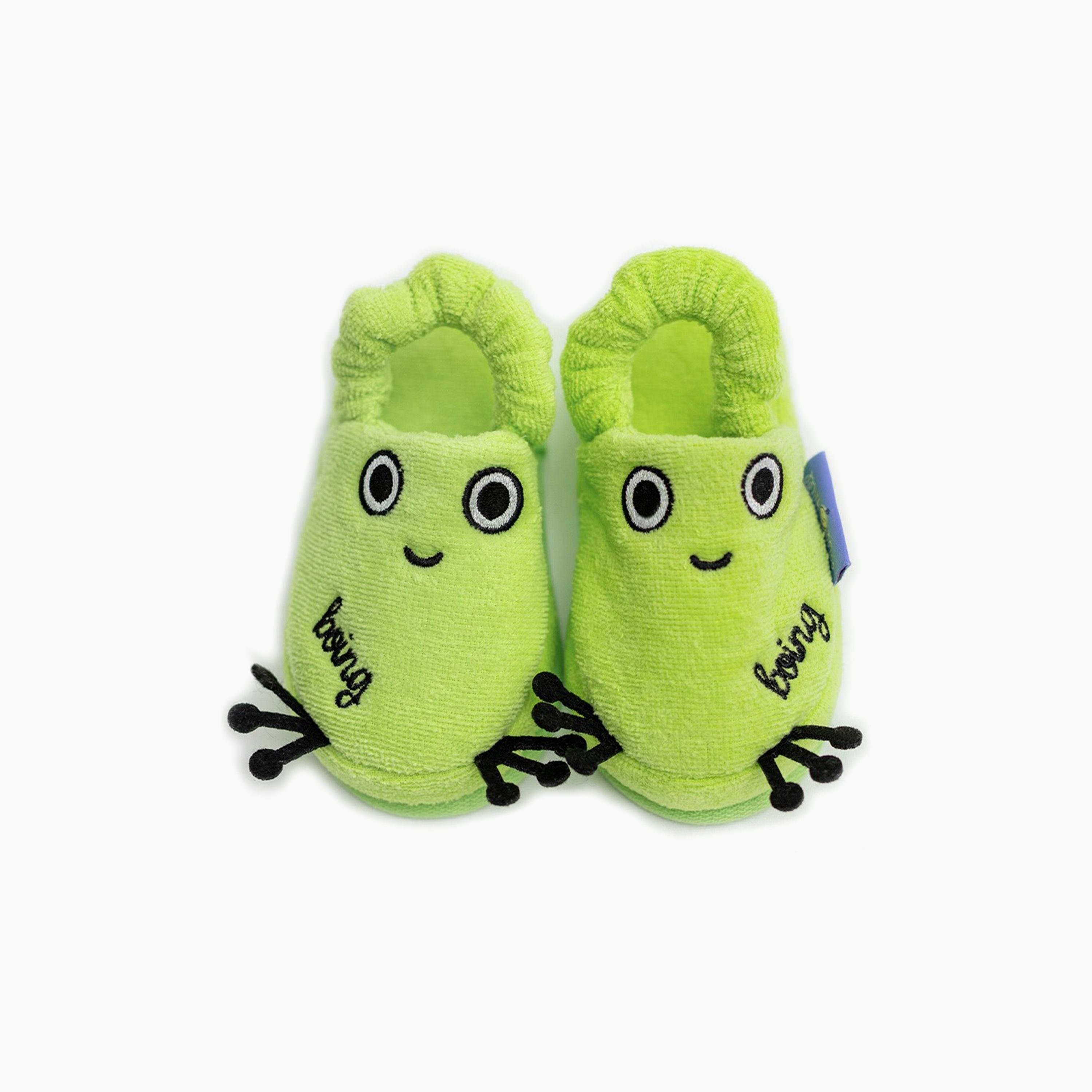 Buy Milk&Moo Cacha Frog Toddler Slippers, Size 28-29 cm Online ...