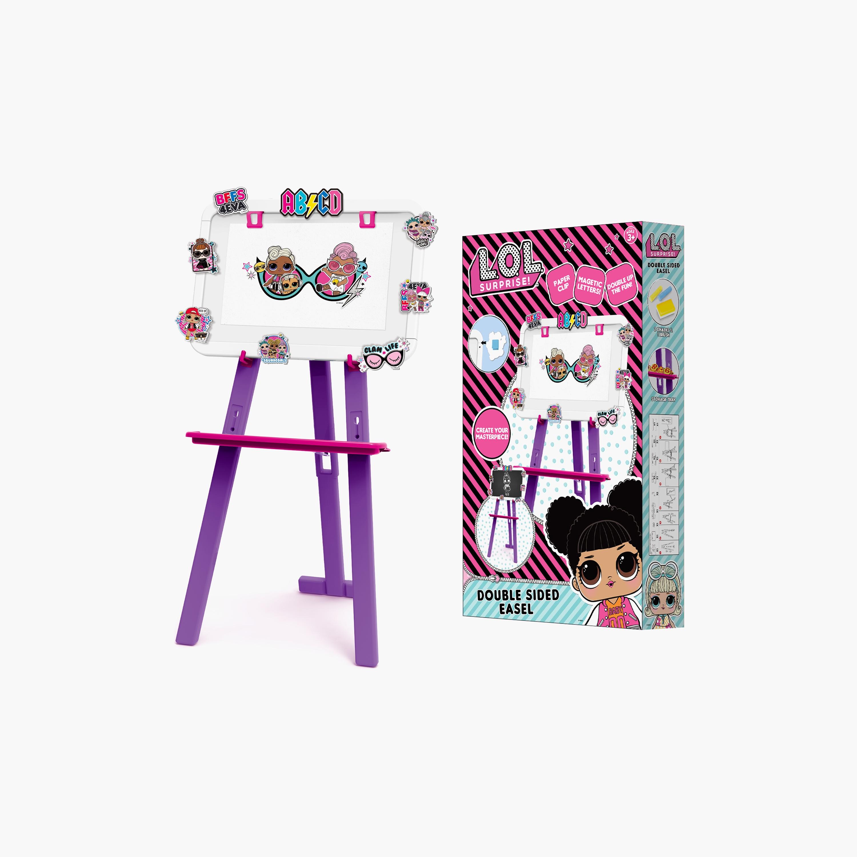 MGA LOL Surprise Double-Sided Drawing Frame Play Set-school-stationery-accessories-image-1