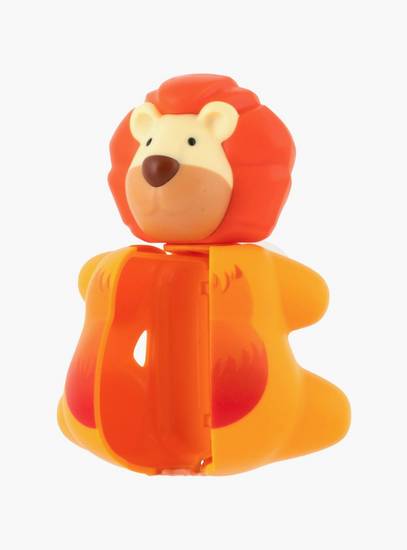 Flipper 2-Piece Hygienic Toothbrush with 2-Piece Toothbrush Cover Combo, Giraffe & Lion-baby-bathandcare-oralcare-image-2