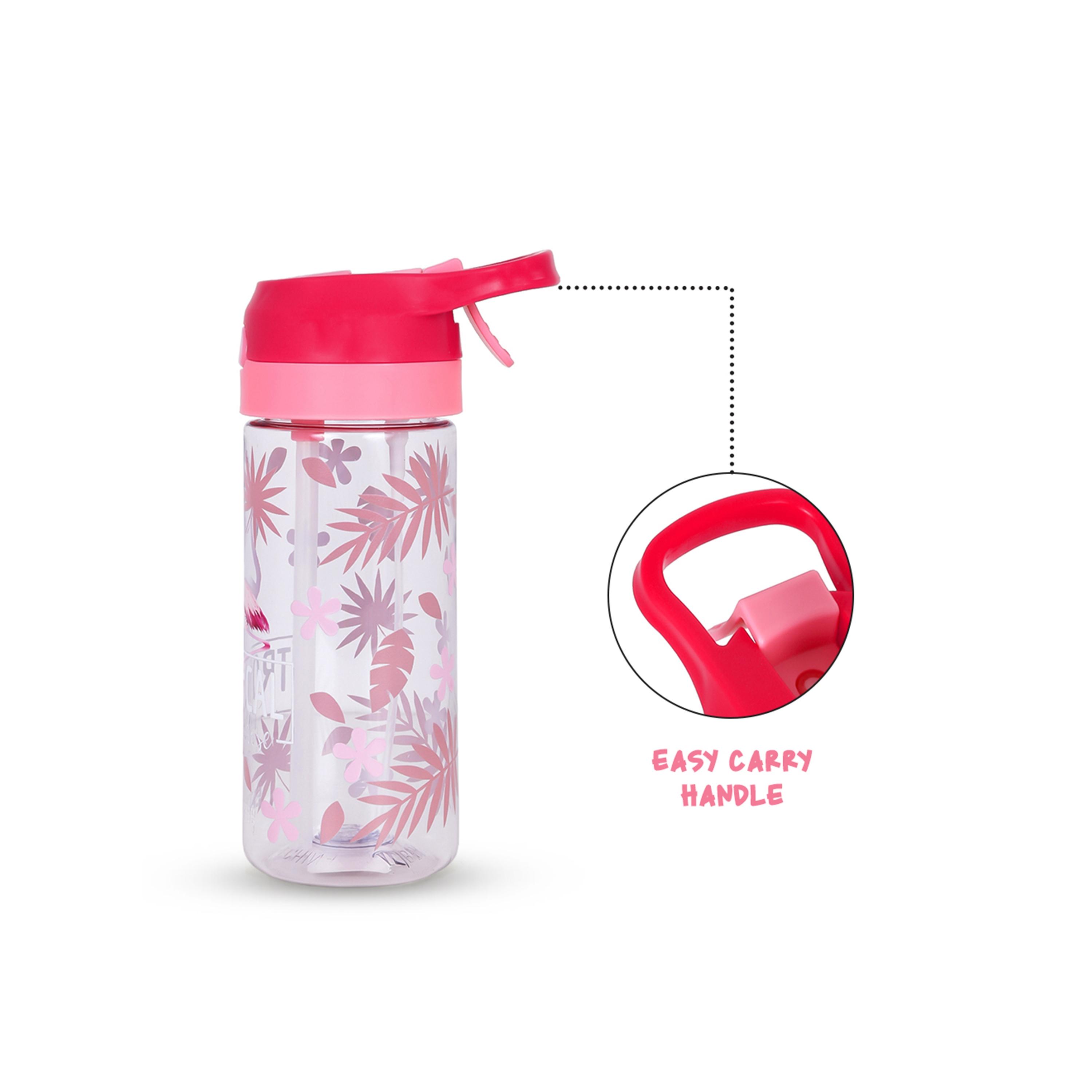 مجموعة حقائب مدرسية بعجلات استوائية 4 قطع من إيزي كيدز - وردي - 17 بوصة-school-bagsandbackpacks-sets-image-4