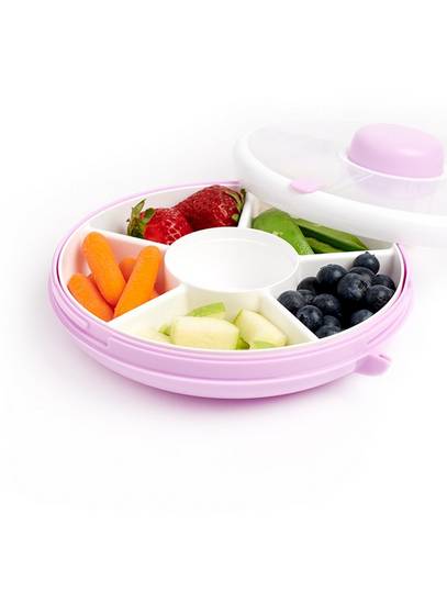 حاوية دوارة للوجبات الخفيفة خالية من مادة BPA مكونةمن 5 أقسام من جوبي-school-lunchessentials-lunchboxes-image-2