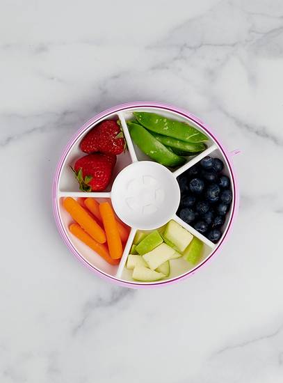 حاوية دوارة للوجبات الخفيفة خالية من مادة BPA مكونةمن 5 أقسام من جوبي-school-lunchessentials-lunchboxes-image-4