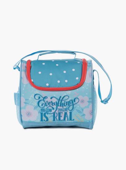 Eazy Kids 4-Wheel Trolley School Backpack with Lunch Bag & Pencil Case - Floral Edition - 18 Inch-school-bagsandbackpacks-trolleybags-image-3