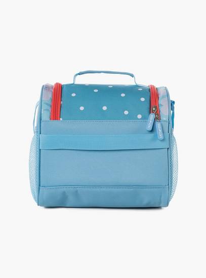 Eazy Kids 4-Wheel Trolley School Backpack with Lunch Bag & Pencil Case - Floral Edition - 18 Inch-school-bagsandbackpacks-trolleybags-image-4