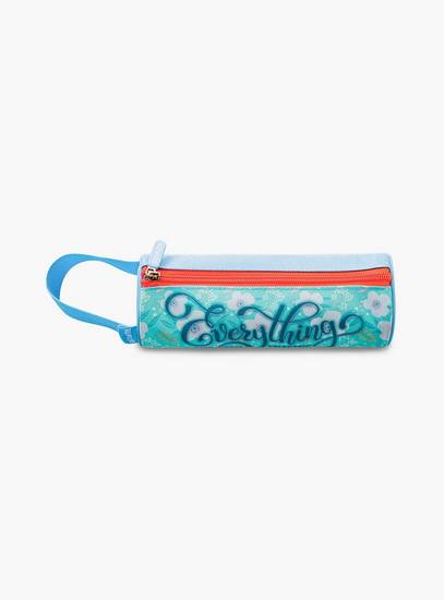 Eazy Kids 4-Wheel Trolley School Backpack with Lunch Bag & Pencil Case - Floral Edition - 18 Inch-school-bagsandbackpacks-trolleybags-image-5
