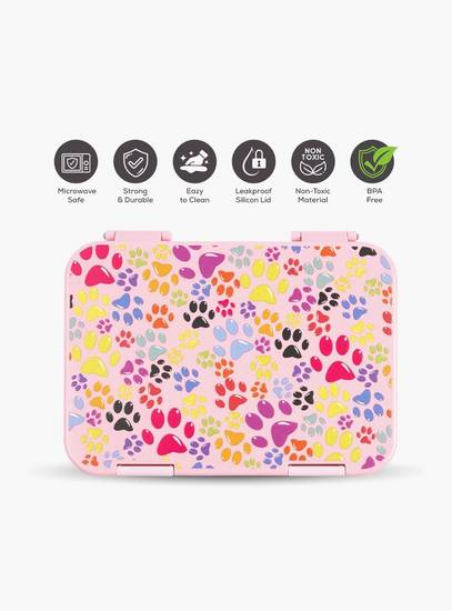Cocobee Kids Bento Lunch Box 6 Compartments, Leakproof, BPA Free, Microwave Safe – Pink-school-lunchessentials-lunchboxes-image-4
