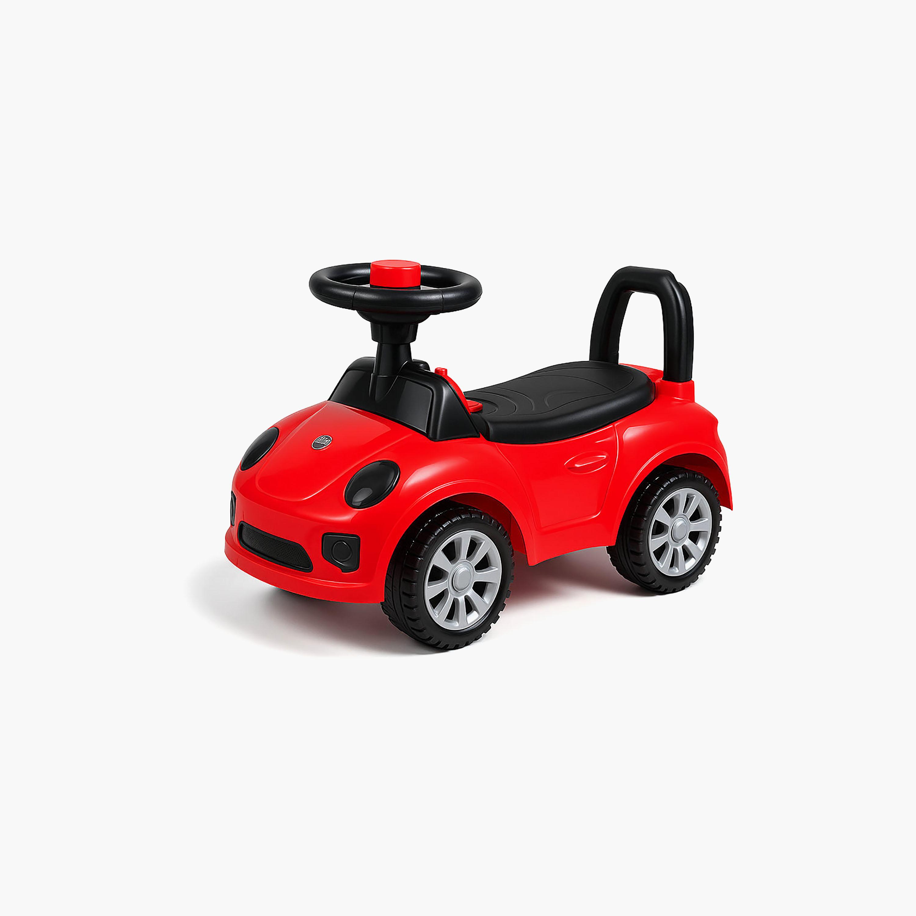سيارة دفع صغيرة ميني رايدر مع أضواء وموسيقى - 1-5 سنوات - أحمر من ستارمارز-toys-outdoor-bikesandrideons-manualrideons-image-1